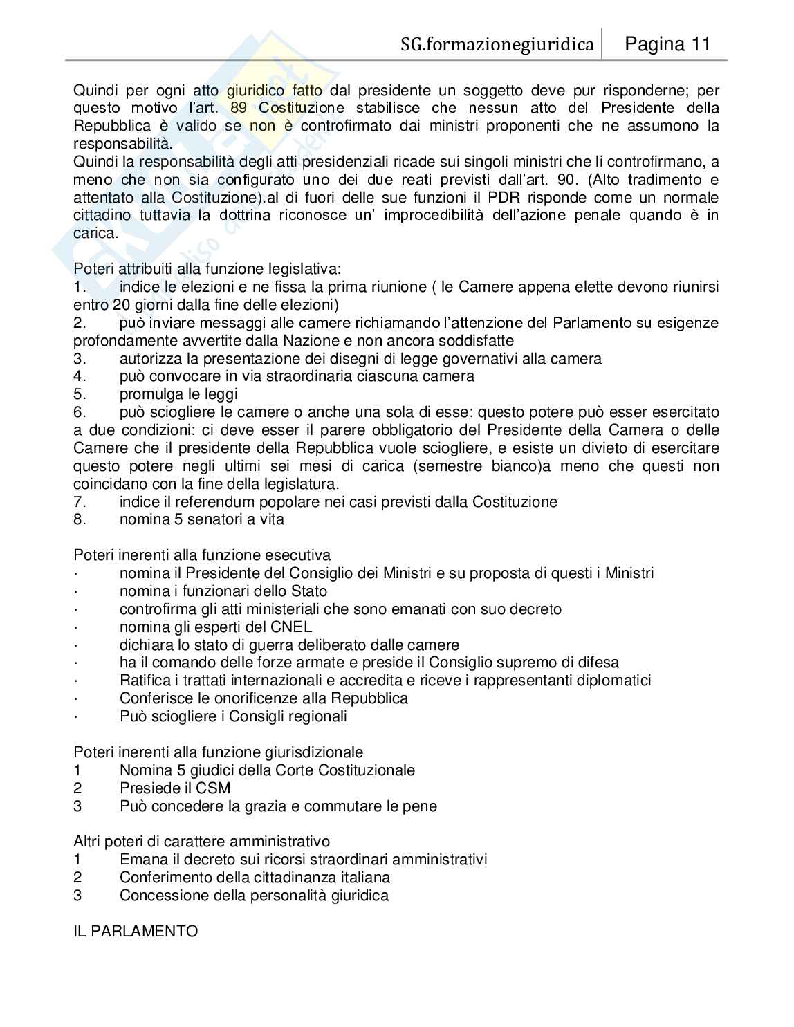 Appunti di Diritto costituzionale Pag. 11