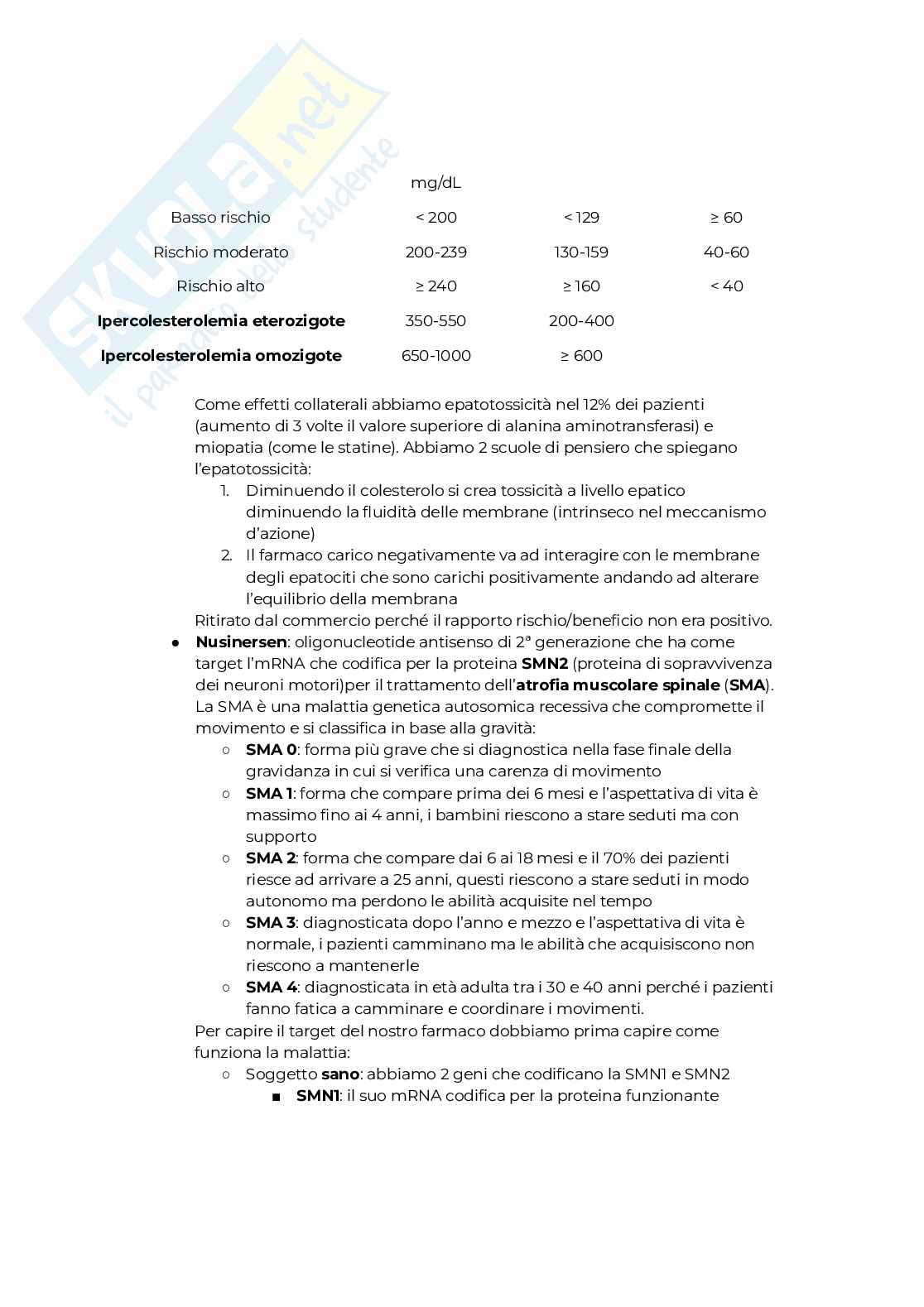 Riassunto esame Farmaci biotecnologici, Prof. Dalla Via Lisa, libro consigliato Farmaci biotecnologici, Mondin Pag. 41