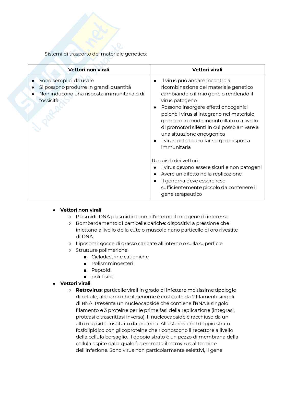 Riassunto esame Farmaci biotecnologici, Prof. Dalla Via Lisa, libro consigliato Farmaci biotecnologici, Mondin Pag. 51