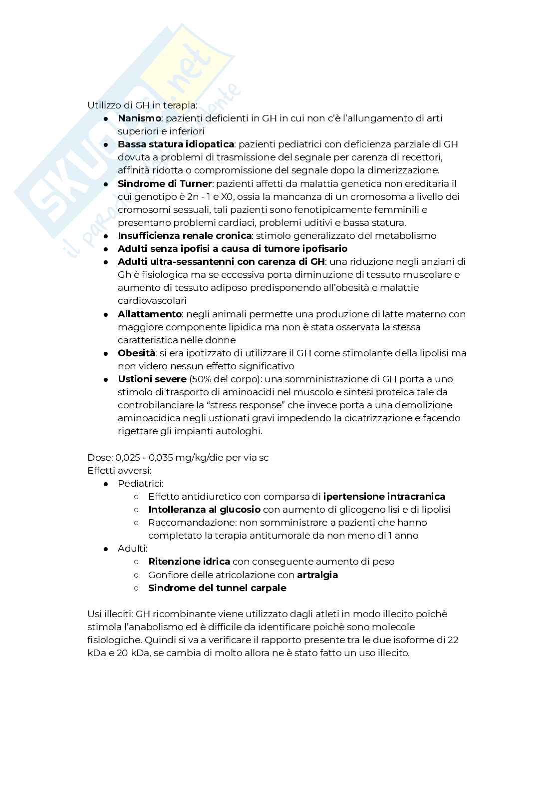 Riassunto esame Farmaci biotecnologici, Prof. Dalla Via Lisa, libro consigliato Farmaci biotecnologici, Mondin Pag. 6