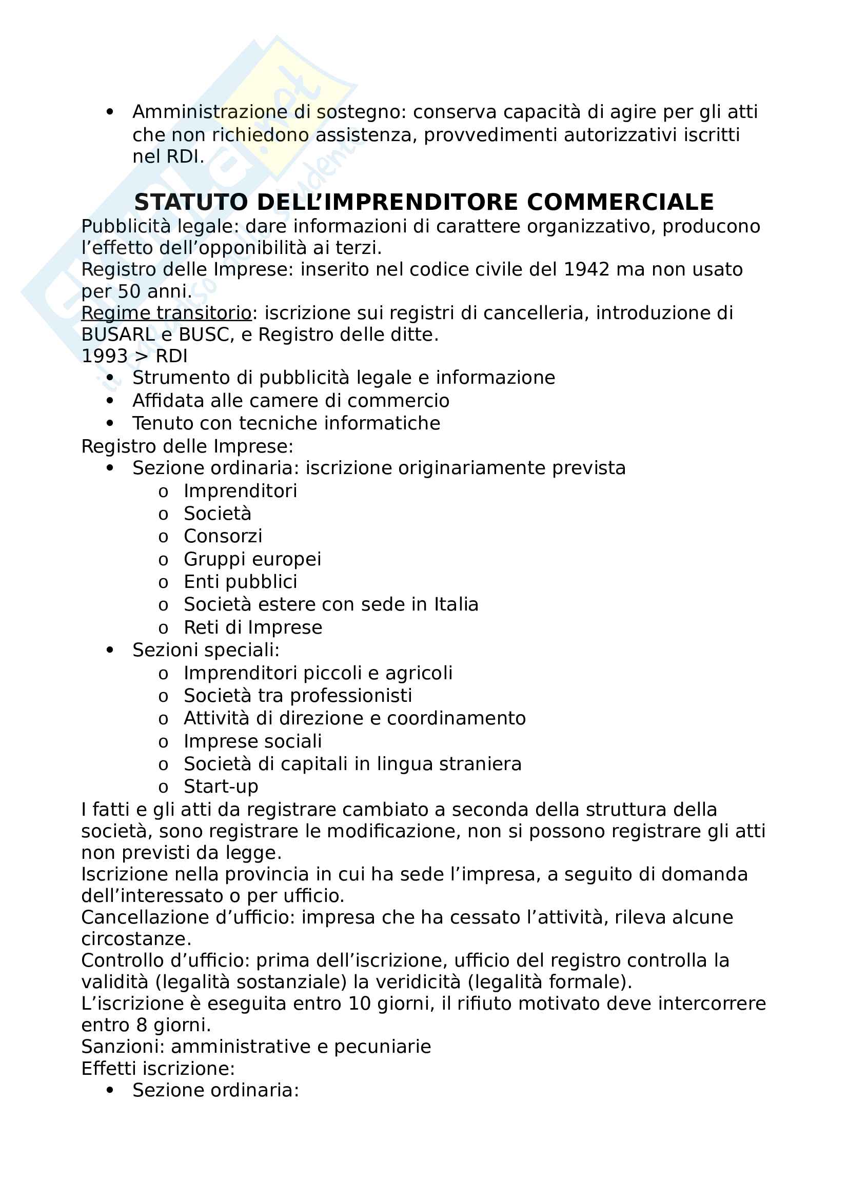 Diritto commerciale Pag. 6