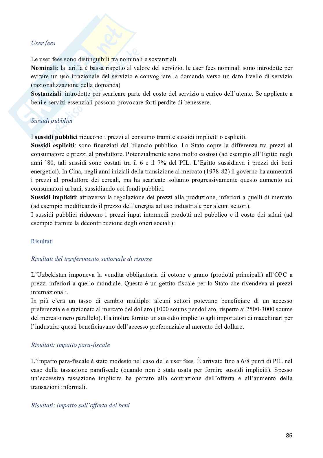 Appunti Politica economica dello sviluppo Pag. 86