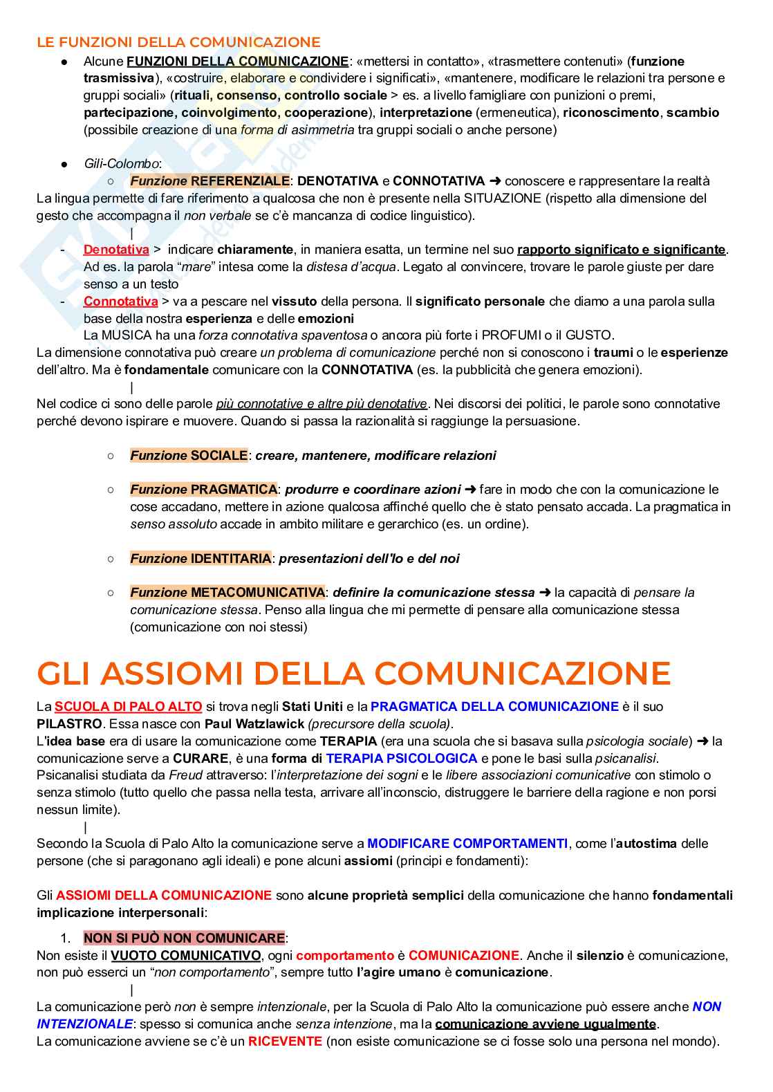 Appunti di Teoria e tecnica della comunicazione Pag. 6