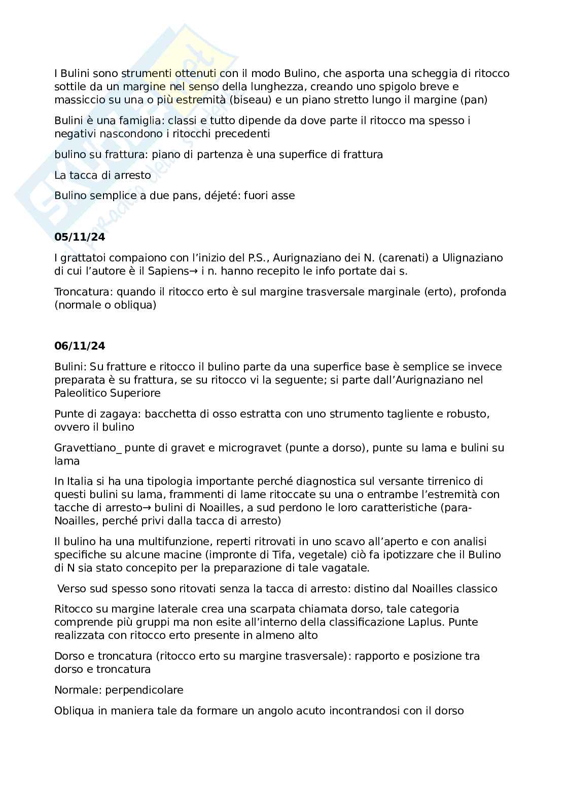 Paletnologia - Appunti Pag. 26