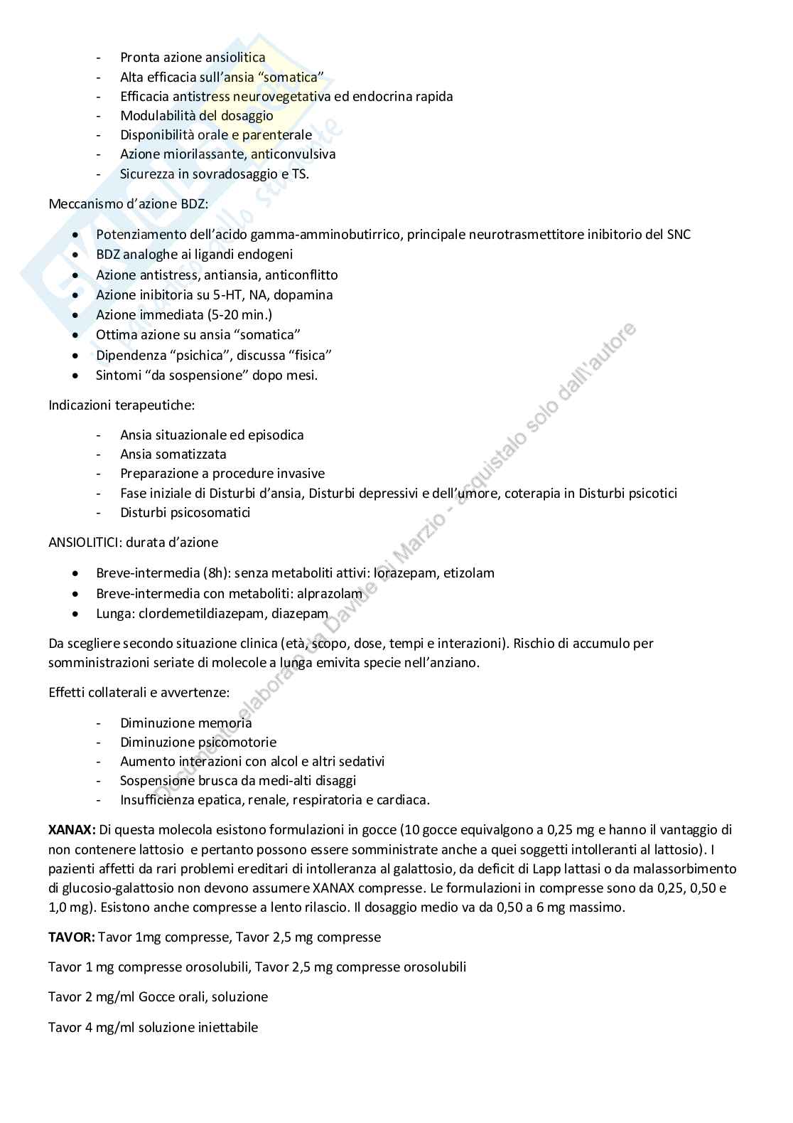 Appunti di Psichiatria Pag. 26
