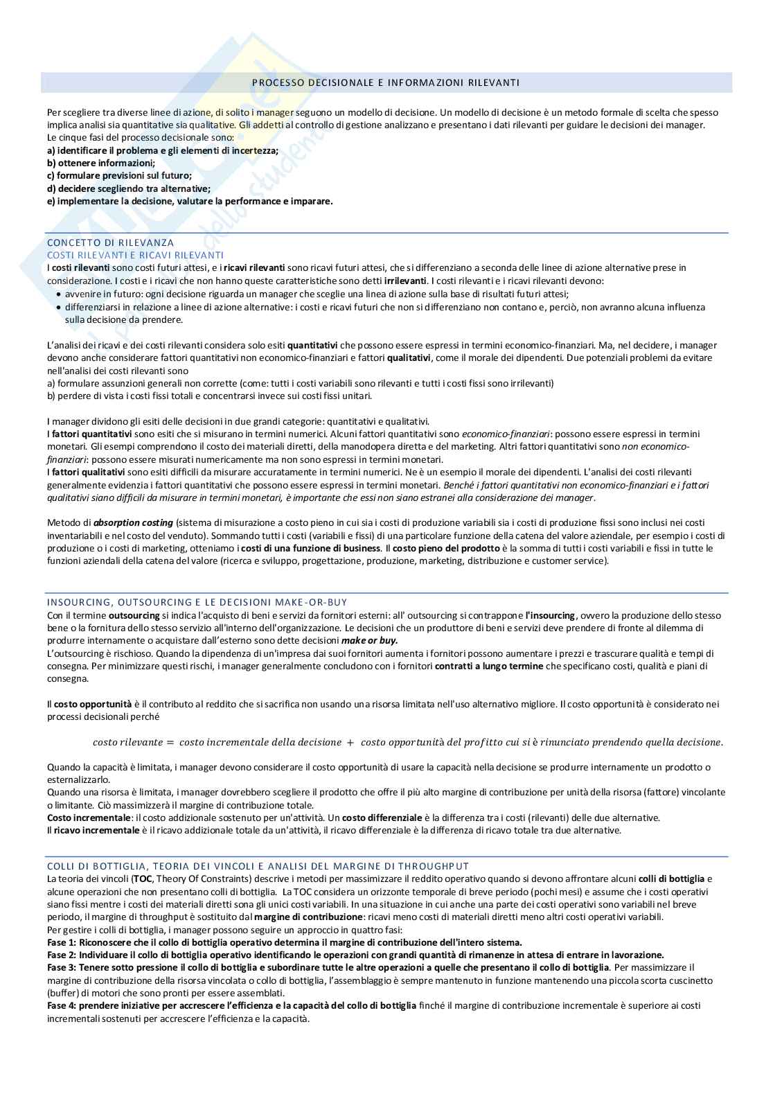Appunti Gestione aziendale II Pag. 21