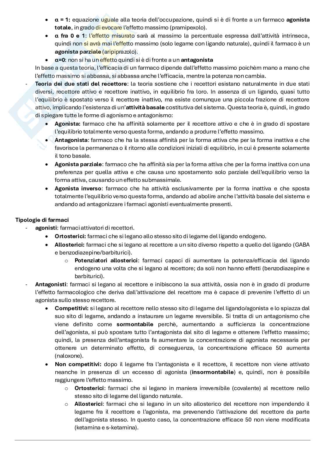 Schemi di Farmacologia Pag. 2