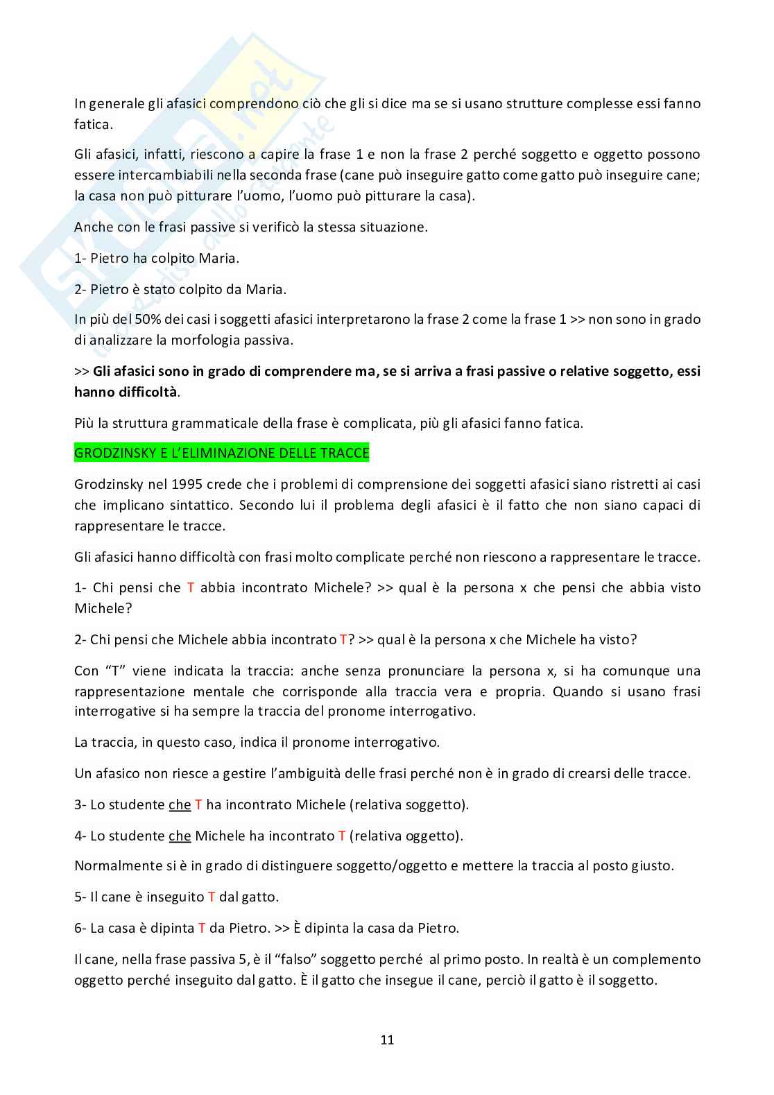 Appunti linguaggio e comunicazione Pag. 11