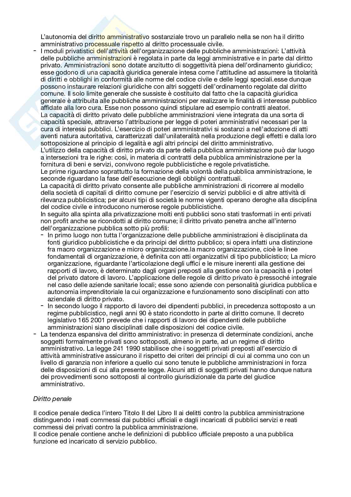 Riassunto esame Diritto Amministrativo I, Prof. Ferrara Leonardo, libro consigliato Manuale di diritto amministrativo , Marcello Clarich Pag. 2