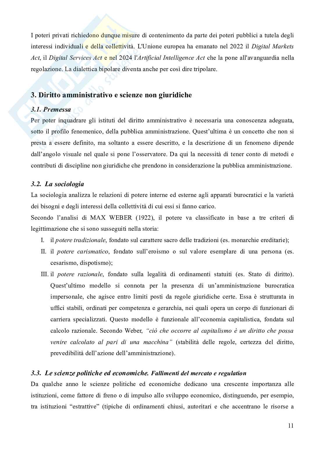 Riassunto esame Diritto amministrativo, Prof. Cerbo Pasquale, libro consigliato Manuale di diritto amministrativo - 7^ edizione, 2026, Clarich Pag. 11
