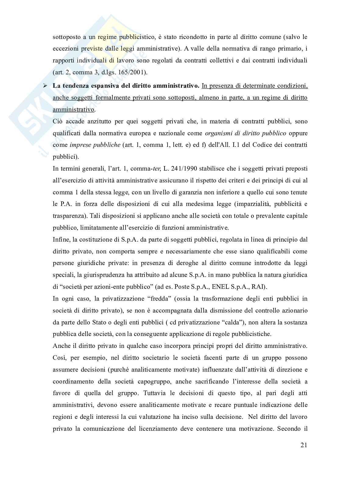 Riassunto esame Diritto amministrativo, Prof. Cerbo Pasquale, libro consigliato Manuale di diritto amministrativo - 7^ edizione, 2026, Clarich Pag. 21