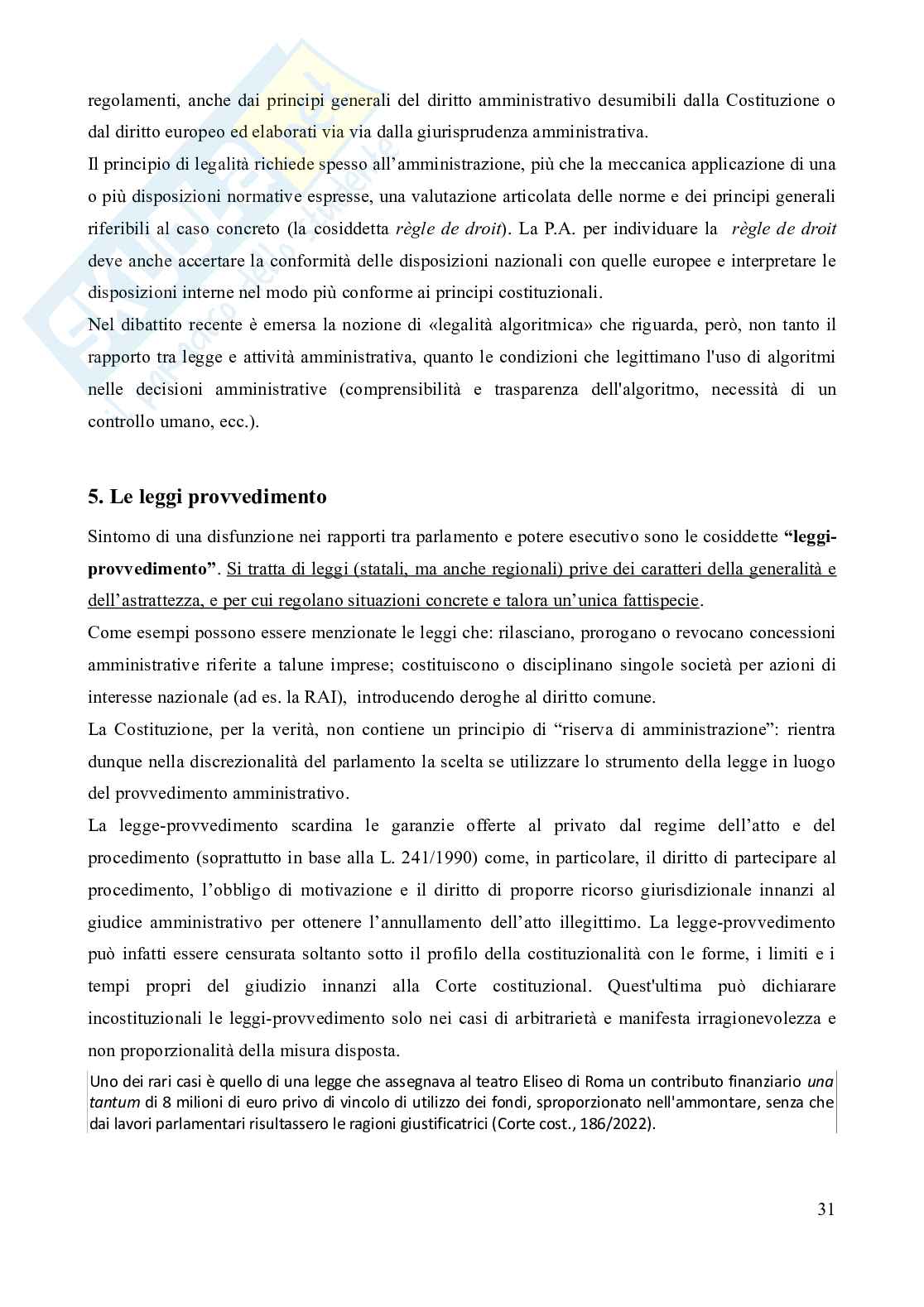 Riassunto esame Diritto amministrativo, Prof. Cerbo Pasquale, libro consigliato Manuale di diritto amministrativo - 7^ edizione, 2026, Clarich Pag. 31