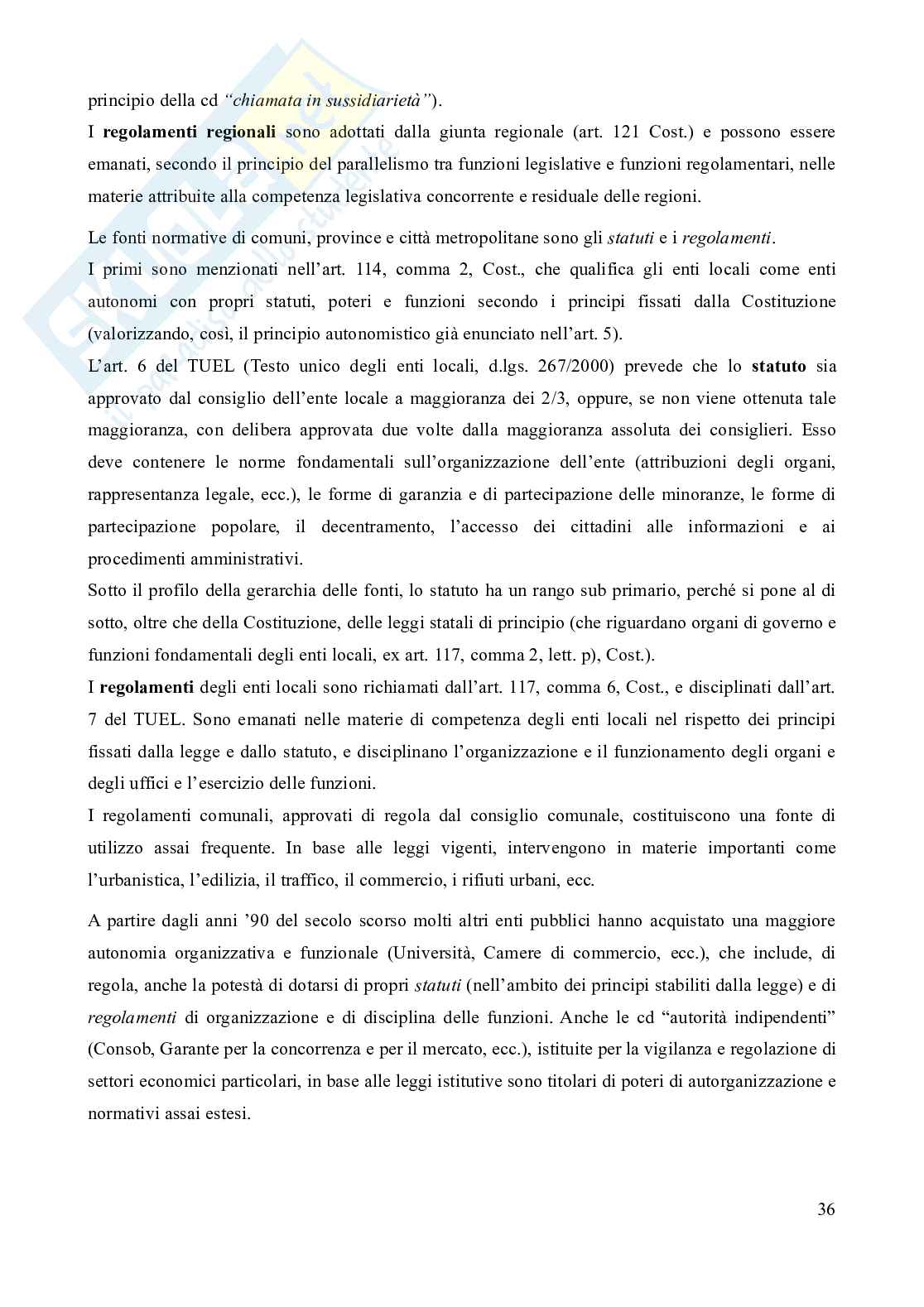 Riassunto esame Diritto amministrativo, Prof. Cerbo Pasquale, libro consigliato Manuale di diritto amministrativo - 7^ edizione, 2026, Clarich Pag. 36