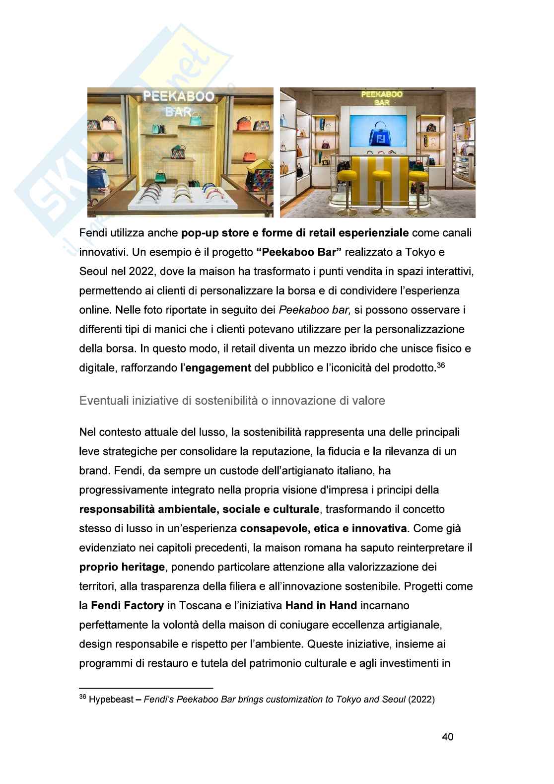 Tesi Valorizzazione del brand nel mercato del lusso: il caso Fendi Pag. 41
