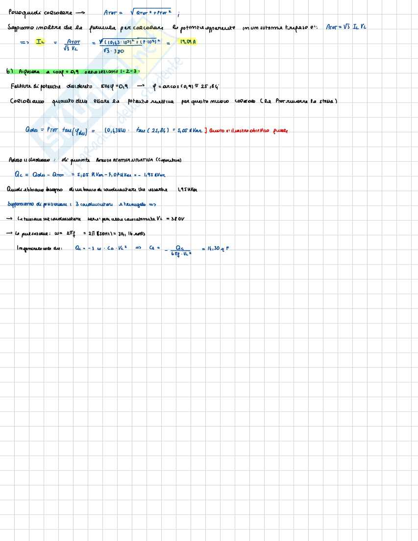 Esercizi su sistemi trifasi Pag. 2