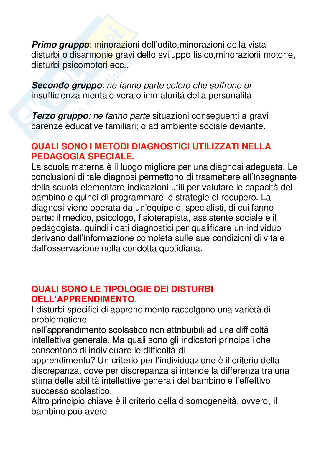 Paniere Didattica e pedagogia speciale (2026) - Risposte aperte corrette  Pag. 36