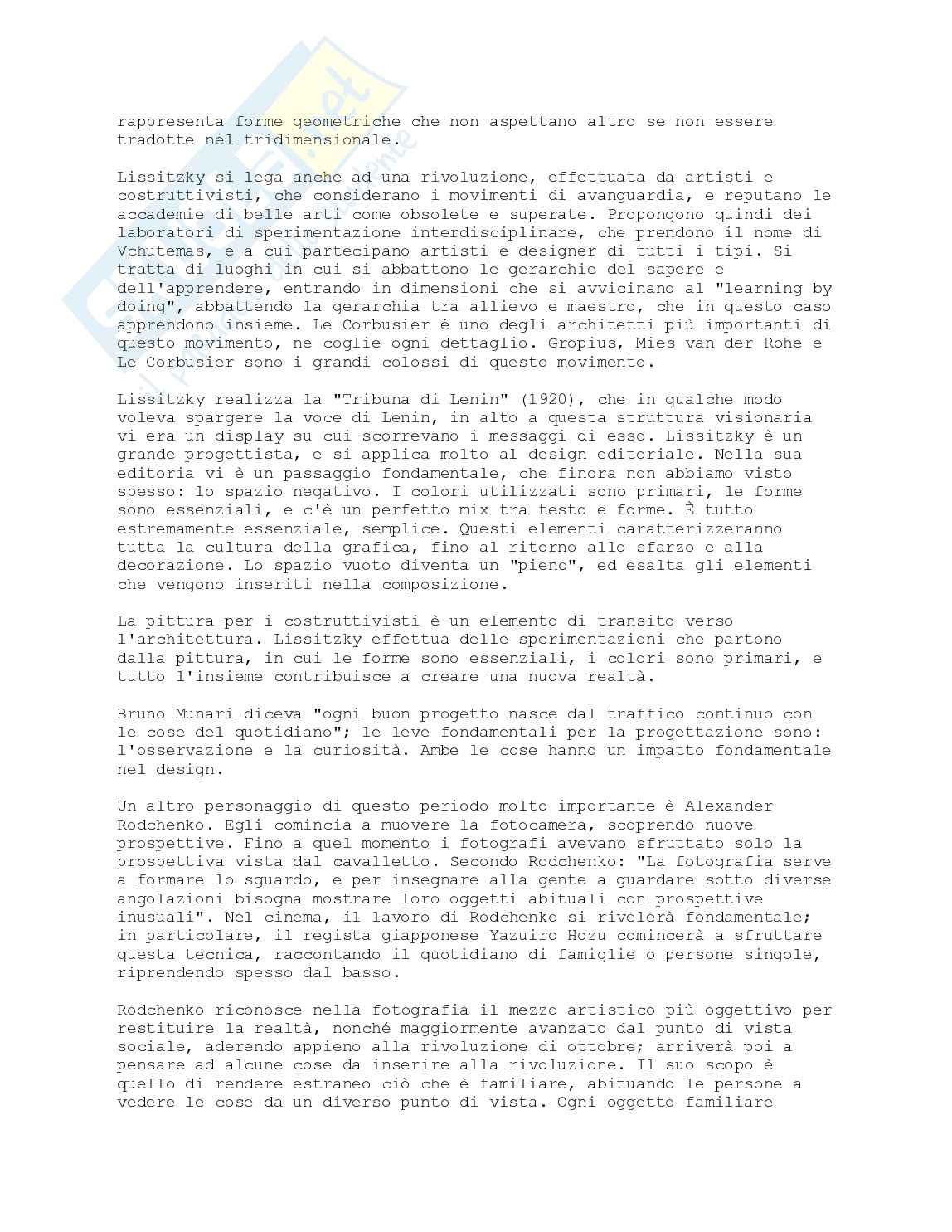 Lezioni 7-8-9 di Storia del design Pag. 2