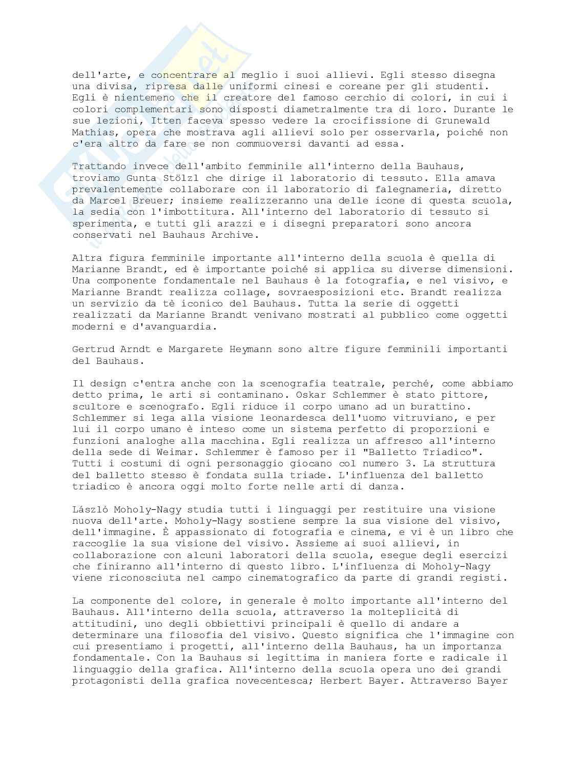 Lezioni 7-8-9 di Storia del design Pag. 6