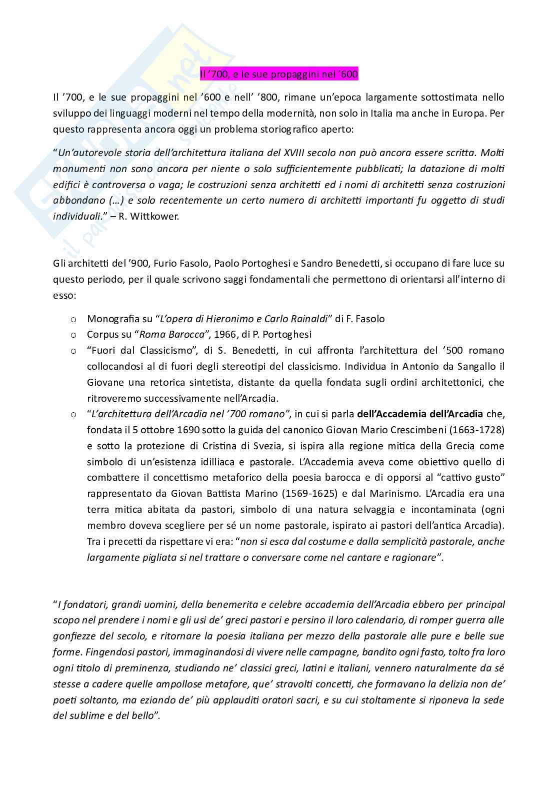 Storia dell'architettura e dell'arte contemporanea Pag. 1