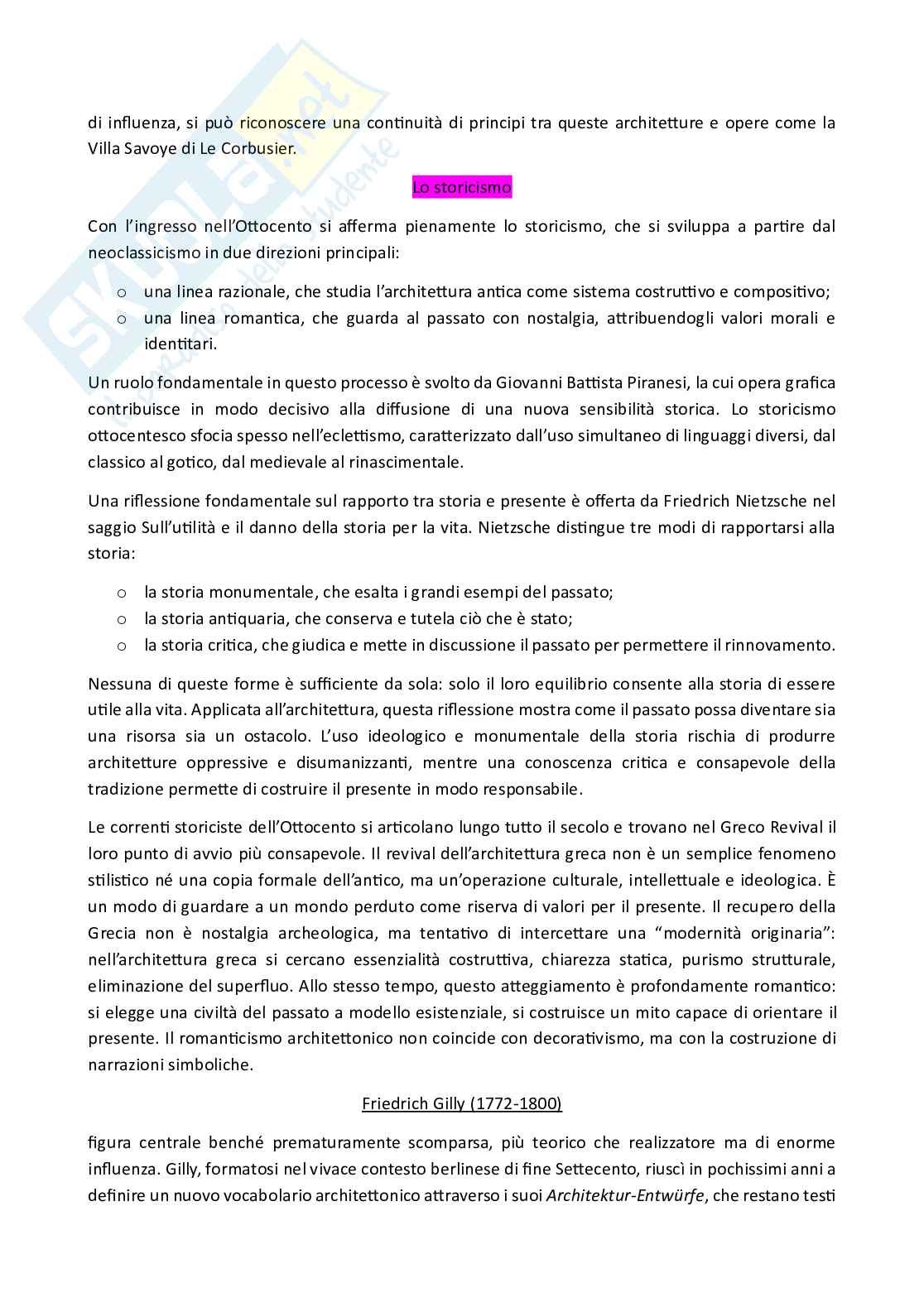Storia dell'architettura e dell'arte contemporanea Pag. 71