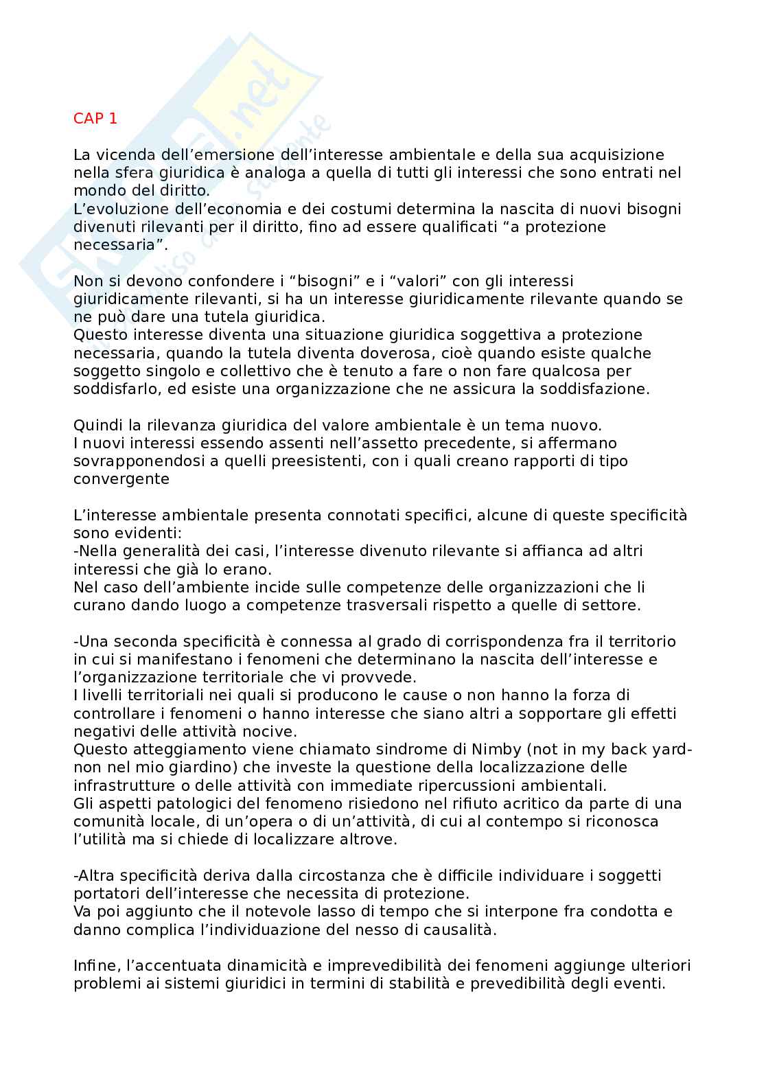 Diritto, ambiente e energia Pag. 1