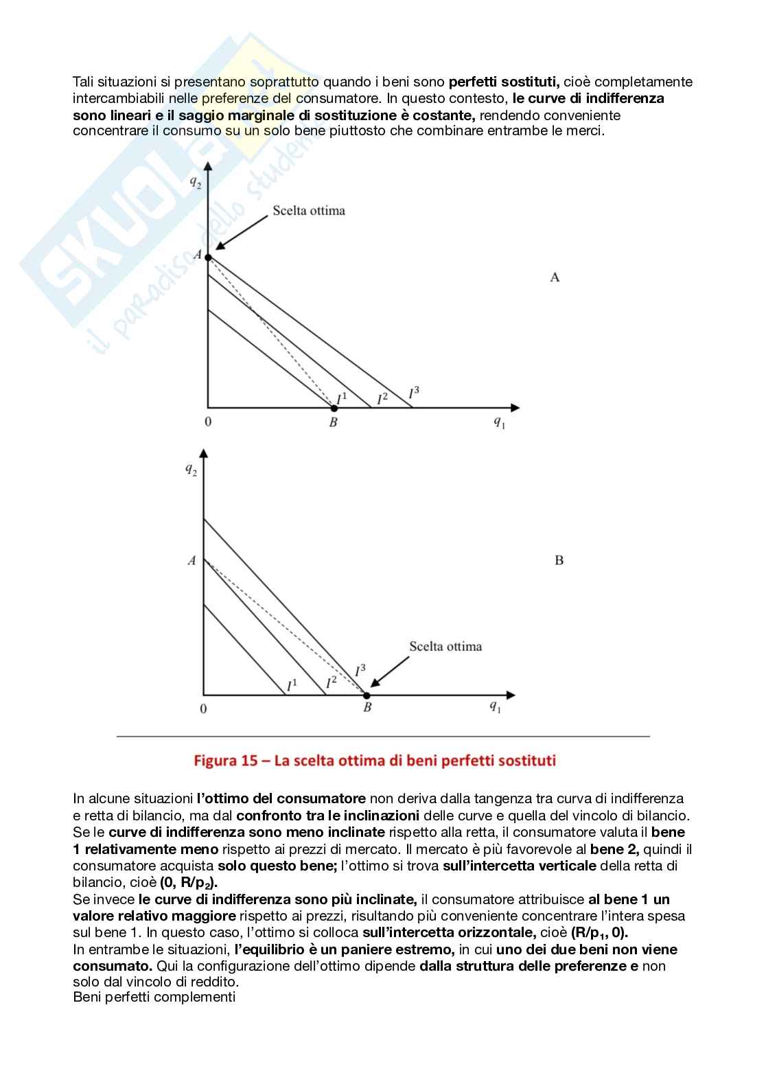 Riassunto esame Economia politica, Prof. Basile Elisabetta, libro consigliato Lezioni di economia politica, Basile, Reganati Pag. 16