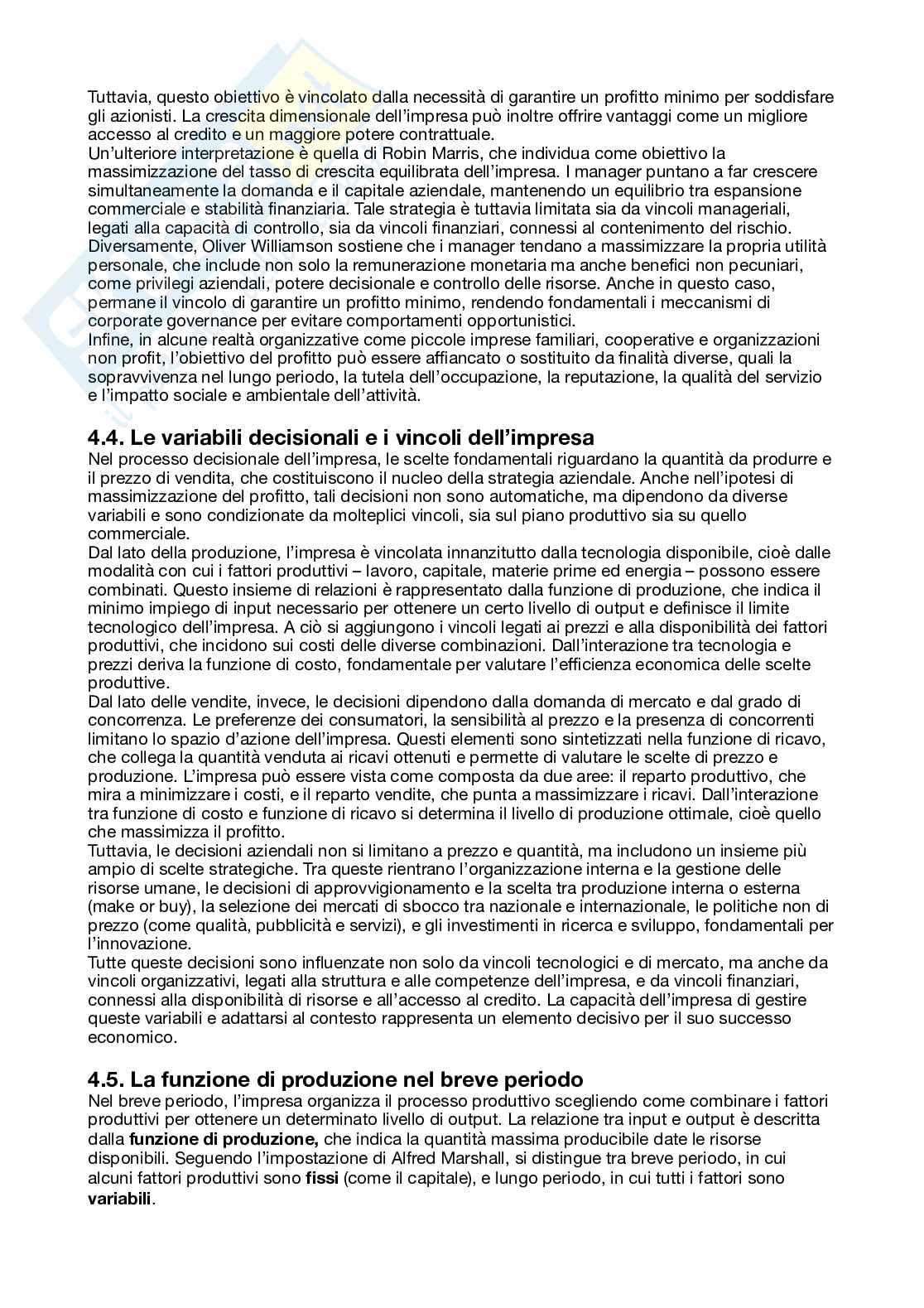 Riassunto esame Economia politica, Prof. Basile Elisabetta, libro consigliato Lezioni di economia politica, Basile, Reganati Pag. 46