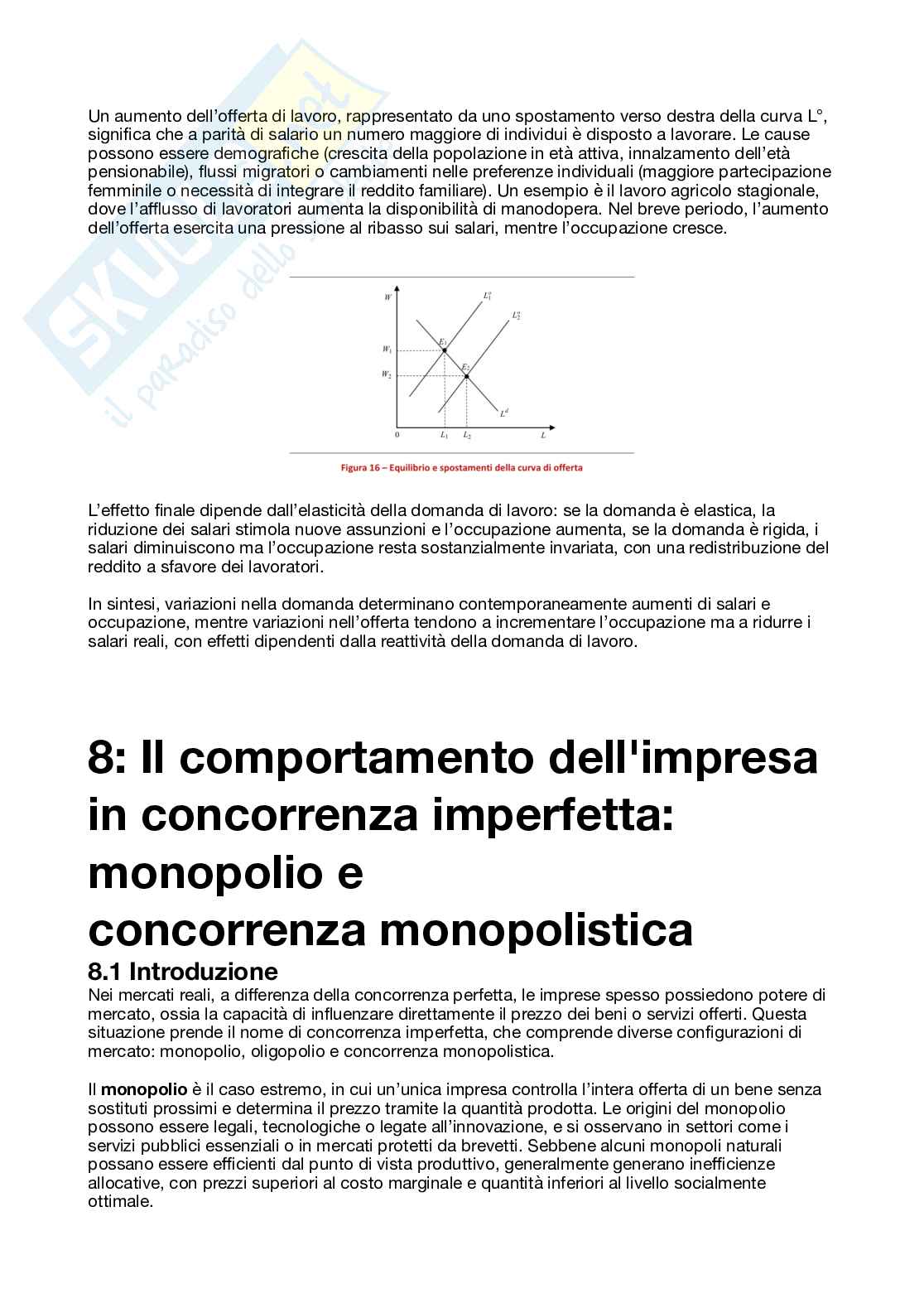 Riassunto esame Economia politica, Prof. Basile Elisabetta, libro consigliato Lezioni di economia politica, Basile, Reganati Pag. 91