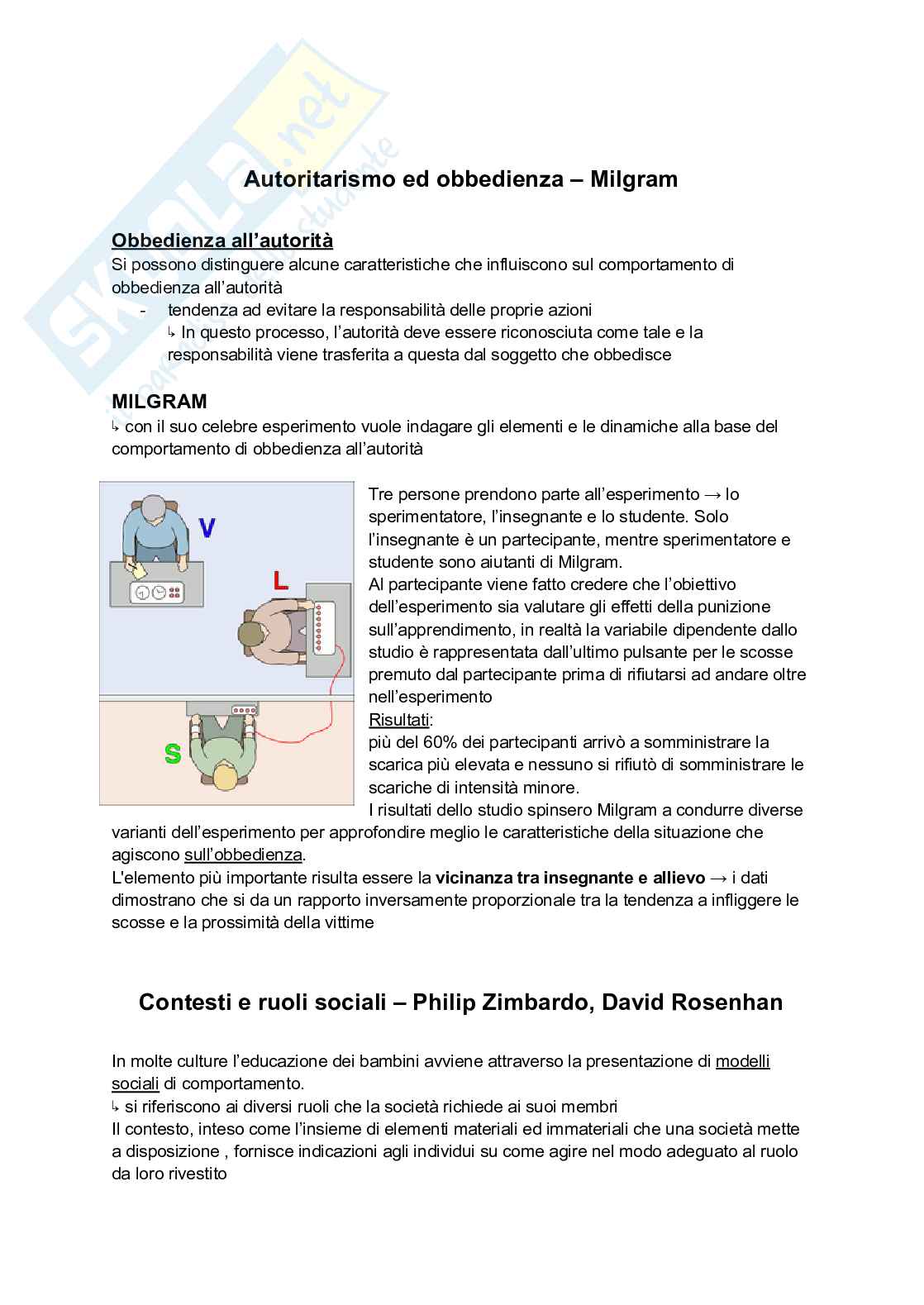 Psicologia sociale Pag. 6