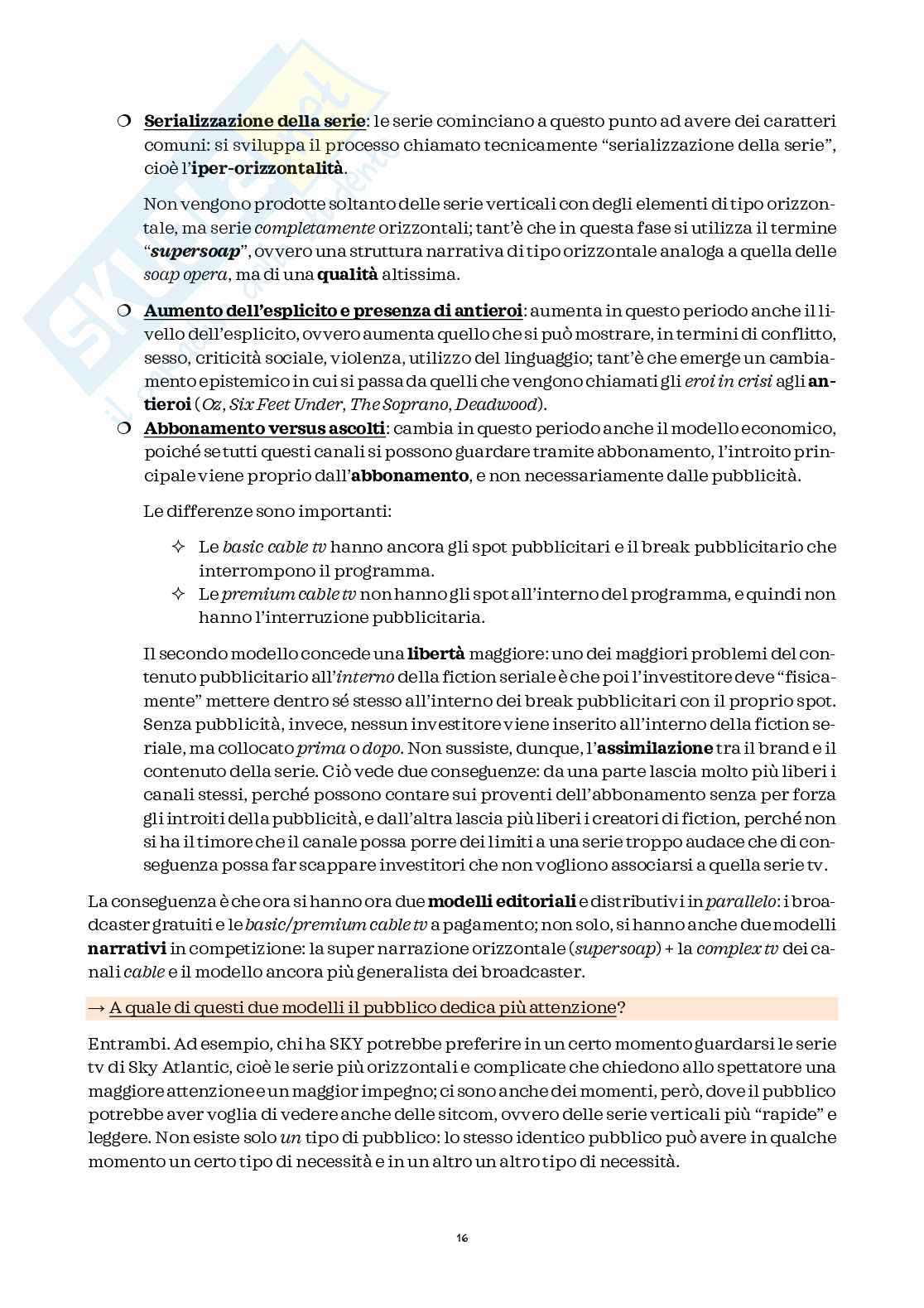 Appunti esame di Traduzione audiovisiva (sottotitolaggio e doppiaggio) Pag. 16