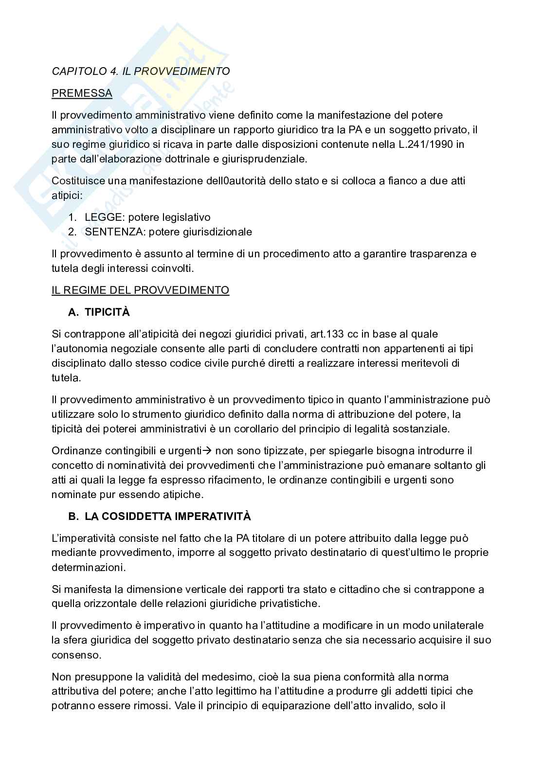 Schema parte basata sul manuale di Diritto amministrativo Pag. 1
