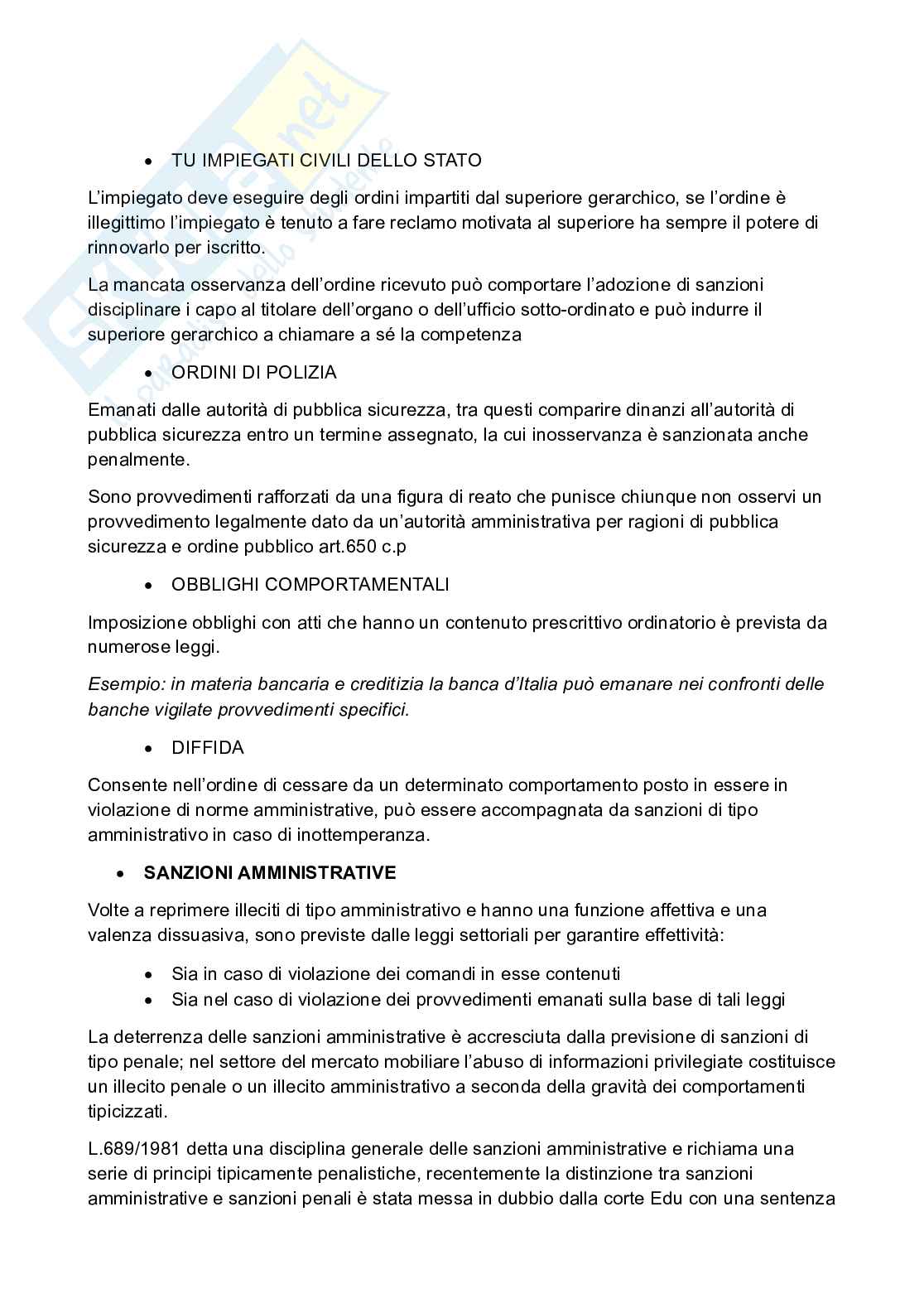 Schema parte basata sul manuale di Diritto amministrativo Pag. 6