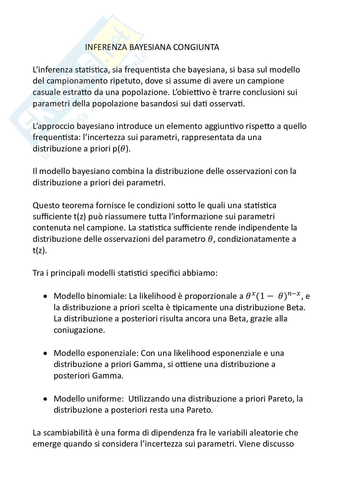 Appunti Statistica Pag. 1