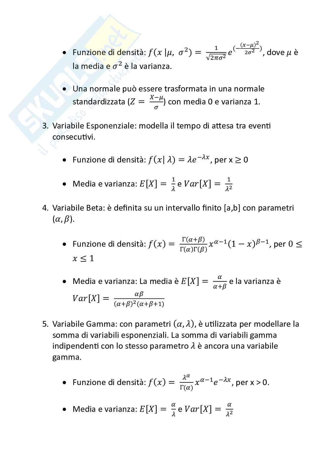 Appunti Statistica Pag. 16