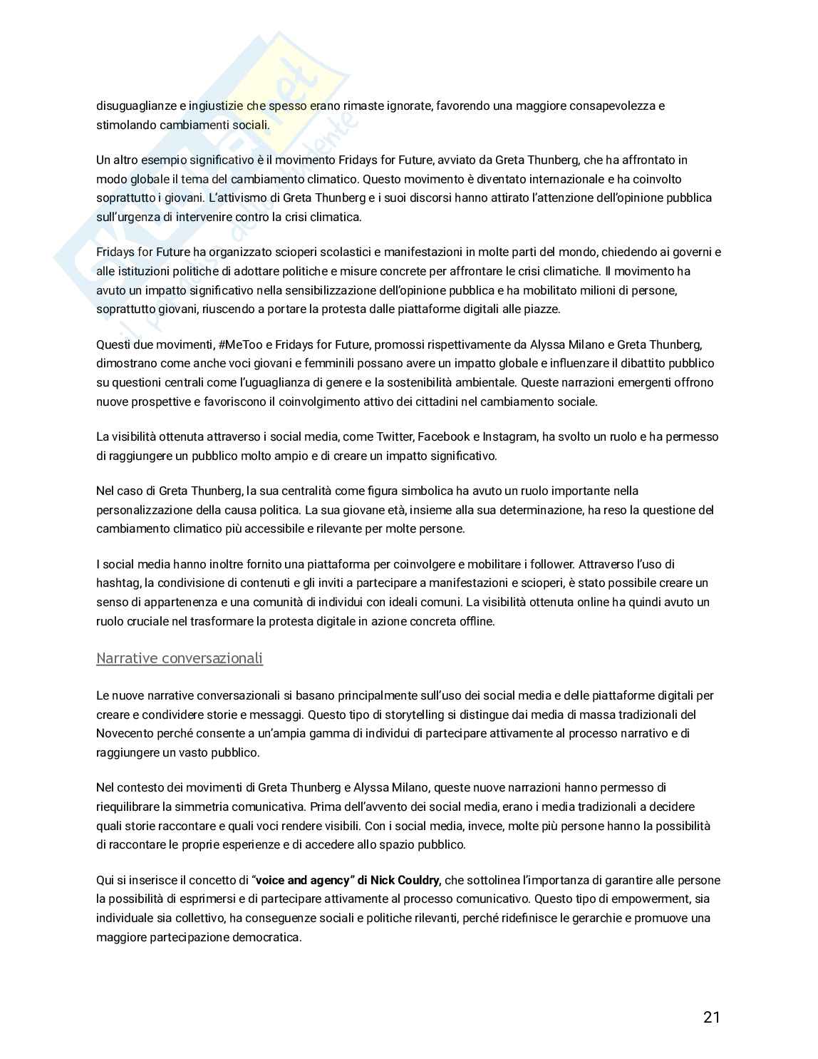 Linguaggi e tecniche della comunicazione pubblica Pag. 21