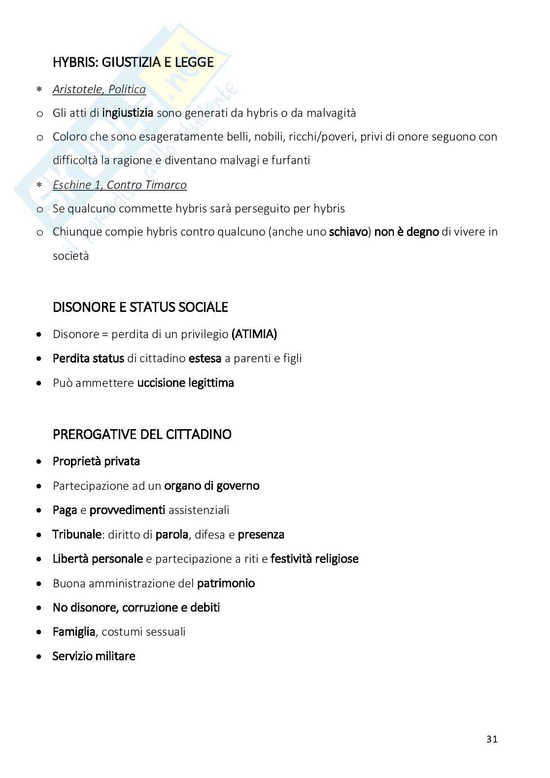 Appunti completi del corso di Storia greca Pag. 31