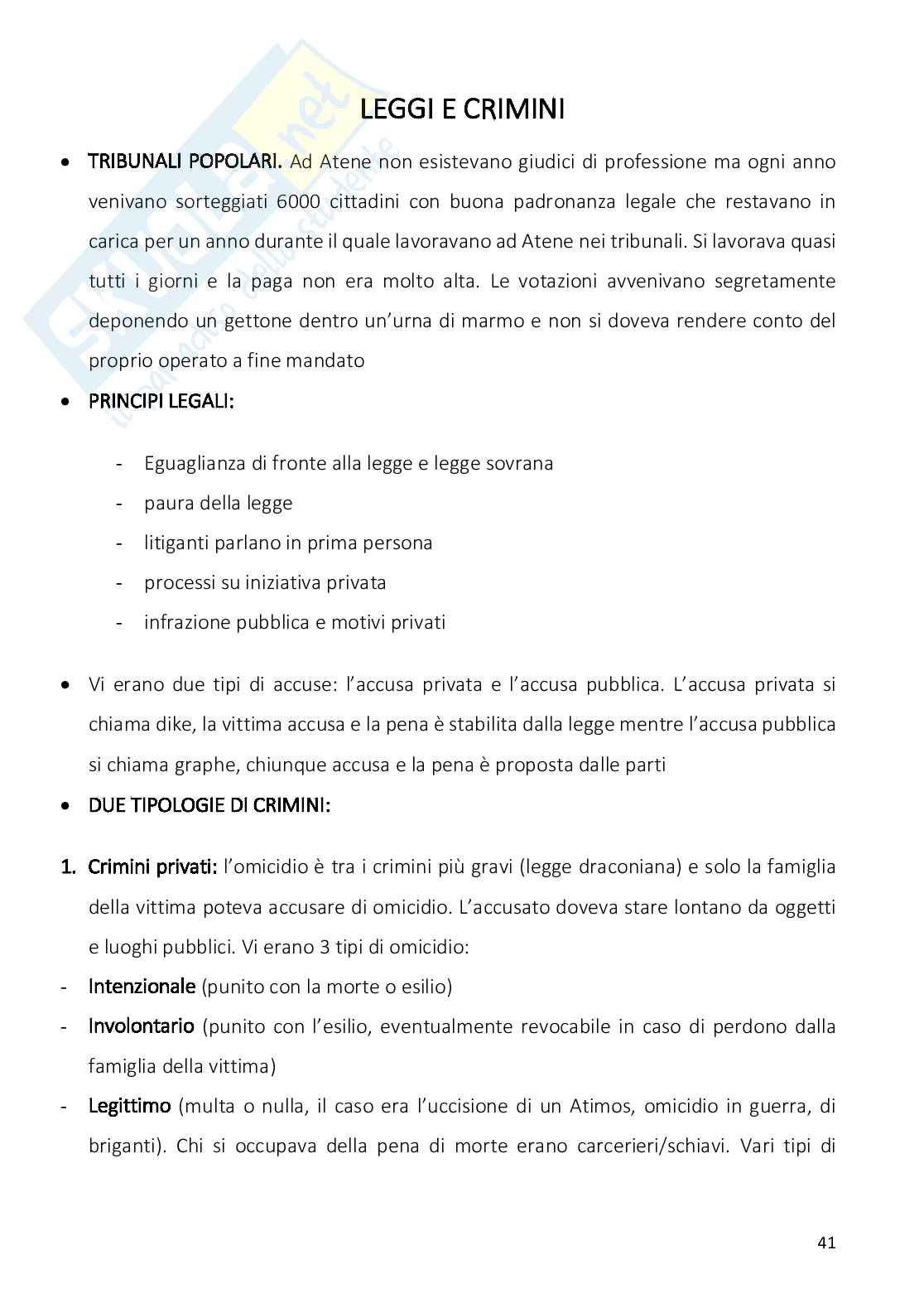 Appunti completi del corso di Storia greca Pag. 41