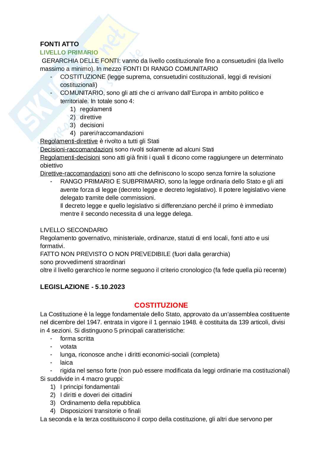 Legislazione urbanistica delle opere pubbliche e normative edilizie Pag. 2