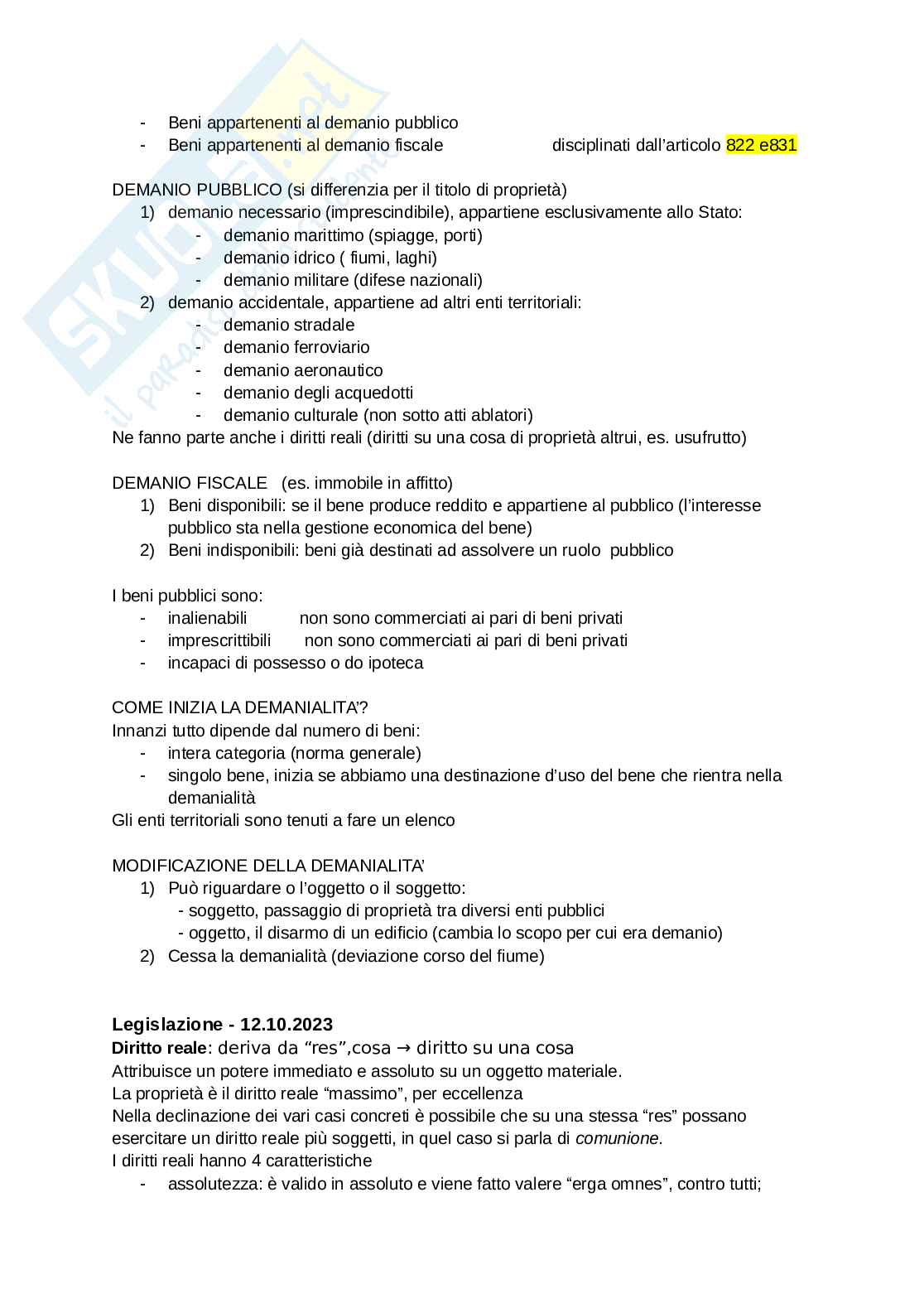 Legislazione urbanistica delle opere pubbliche e normative edilizie Pag. 6