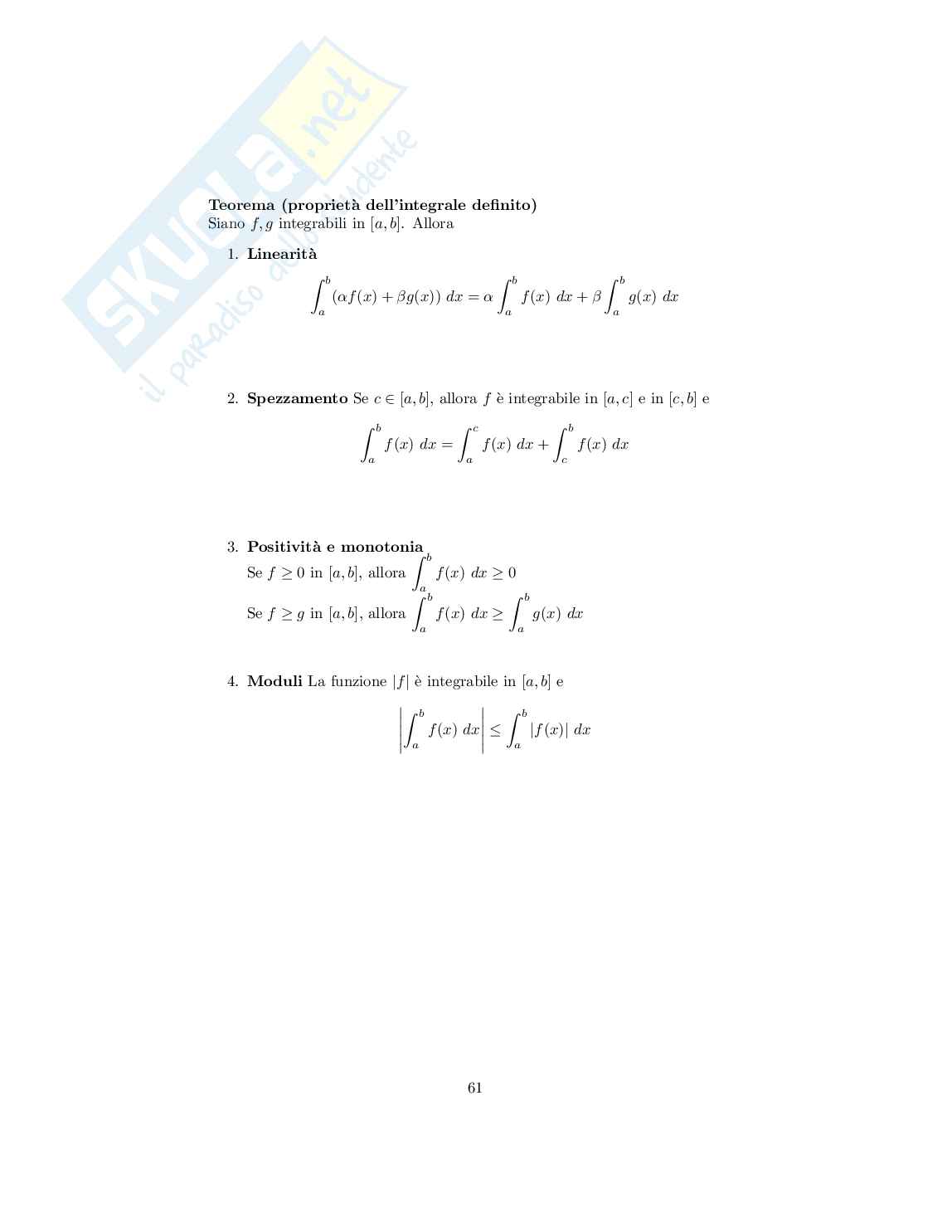 Analisi matematica I - Appunti completi del corso con teoremi e dimostrazioni Pag. 61