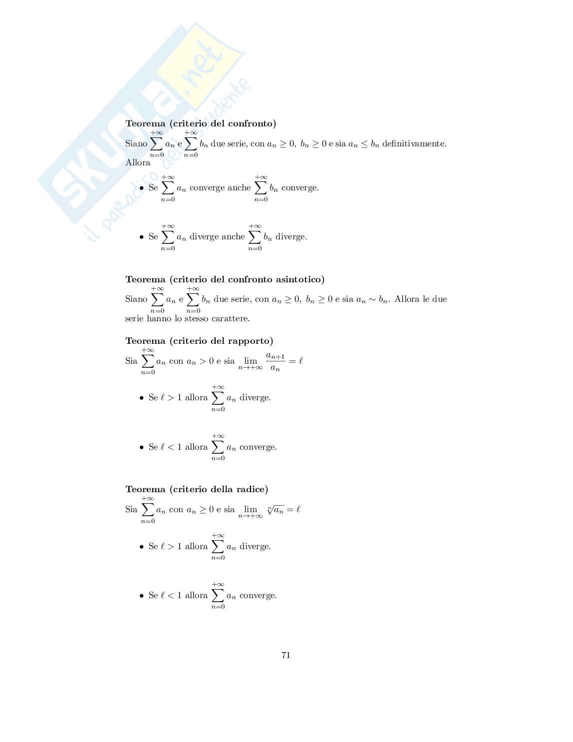 Analisi matematica I - Appunti completi del corso con teoremi e dimostrazioni Pag. 71