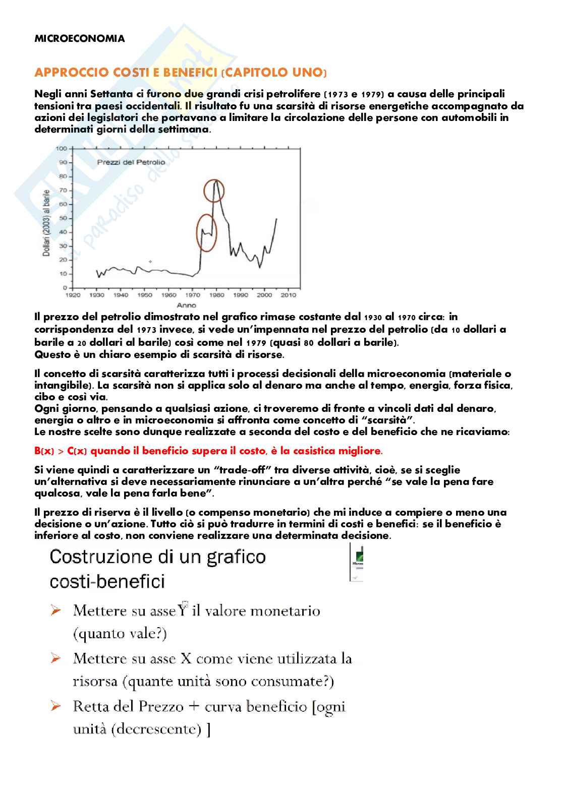 Appunti Microeconomia Pag. 1
