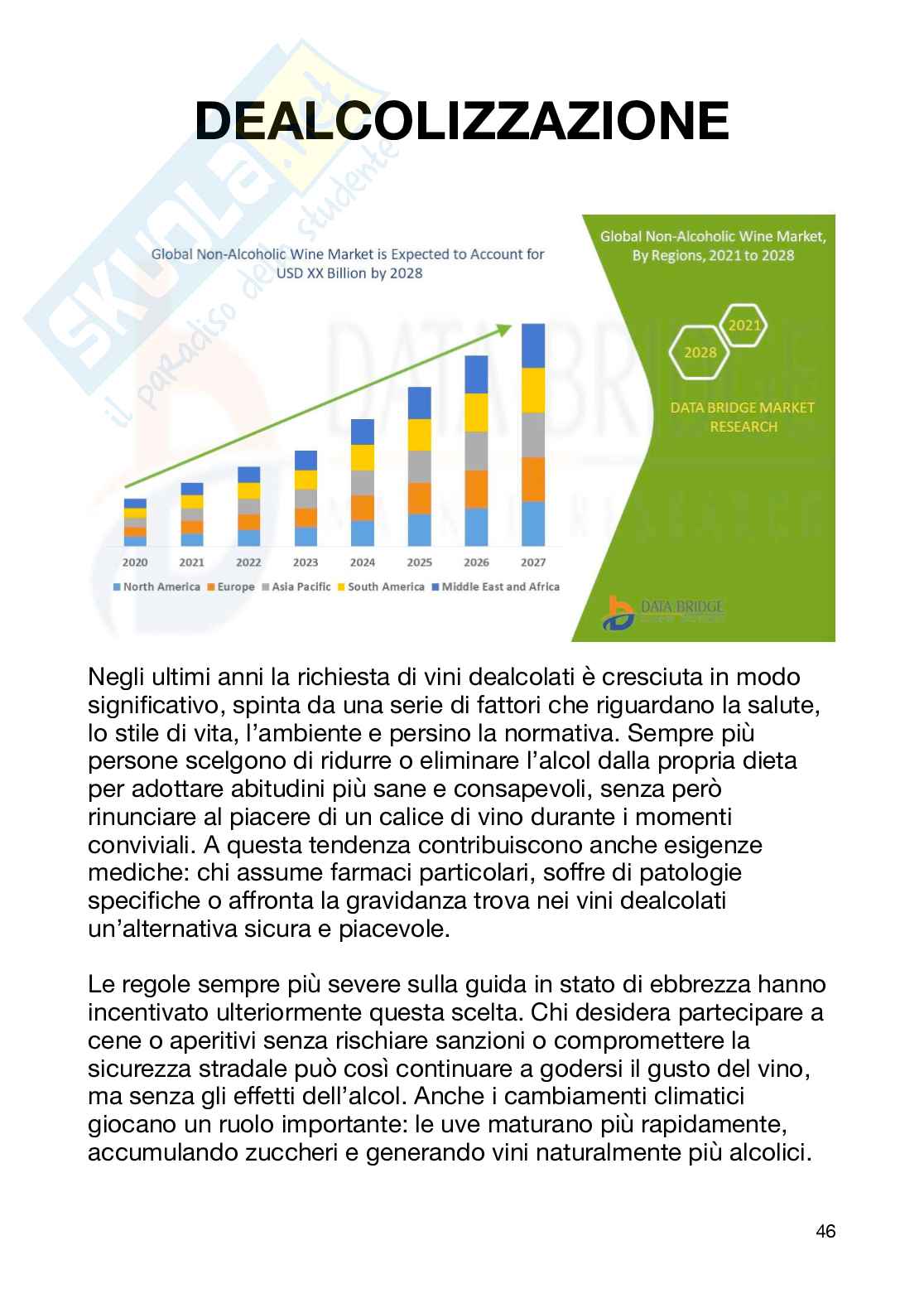 Tecnologia dei derivati della filiera vitivinicola  Pag. 46