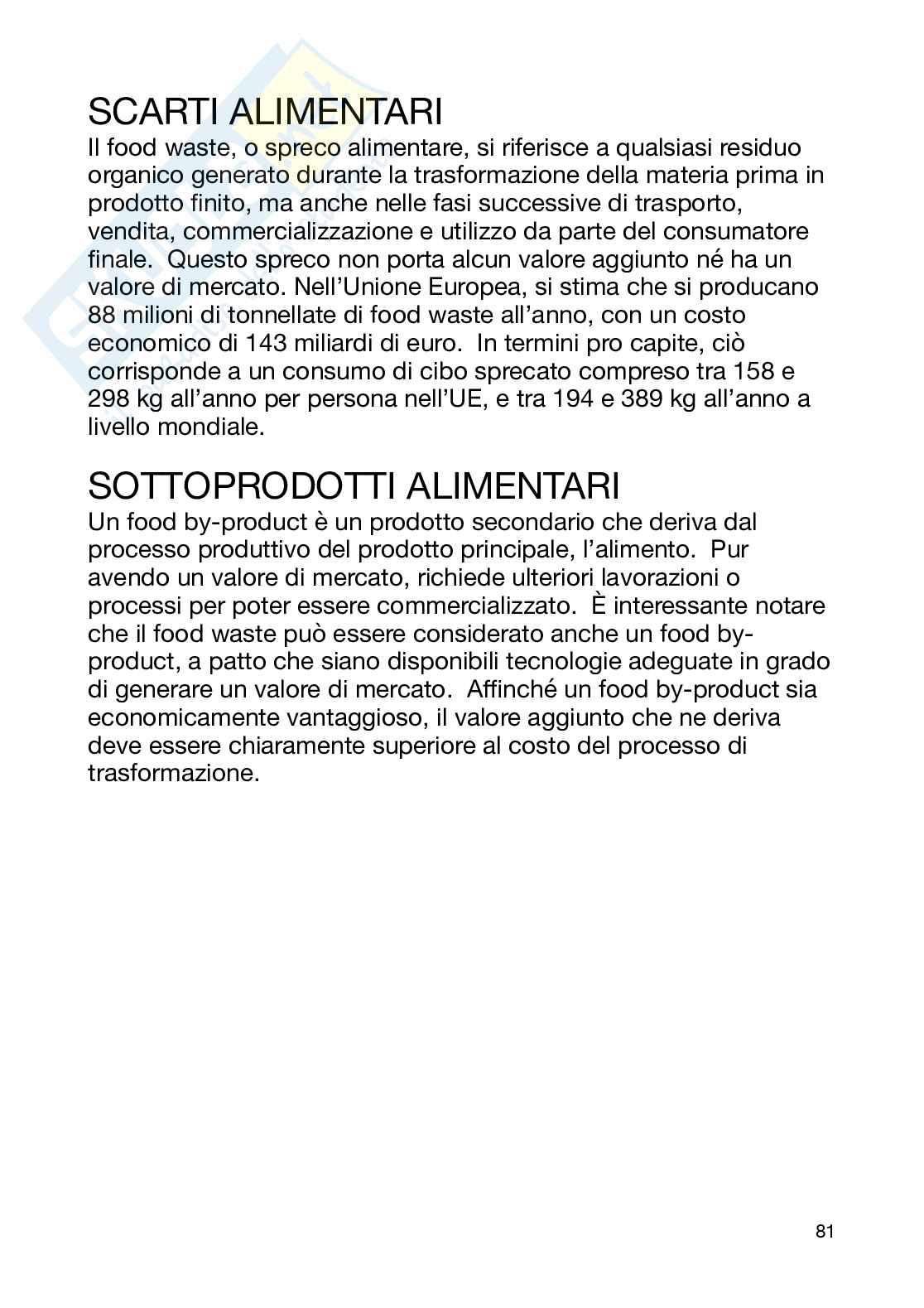 Tecnologia dei derivati della filiera vitivinicola  Pag. 81