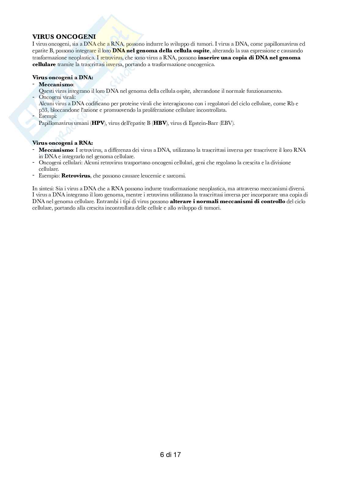 Semestre filtro: Biologia  Pag. 6