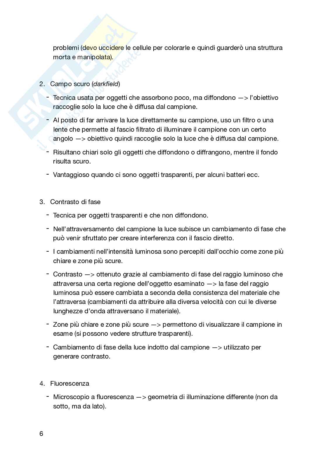 Appunti secondo semestre Biologia generale e cellulare Pag. 6