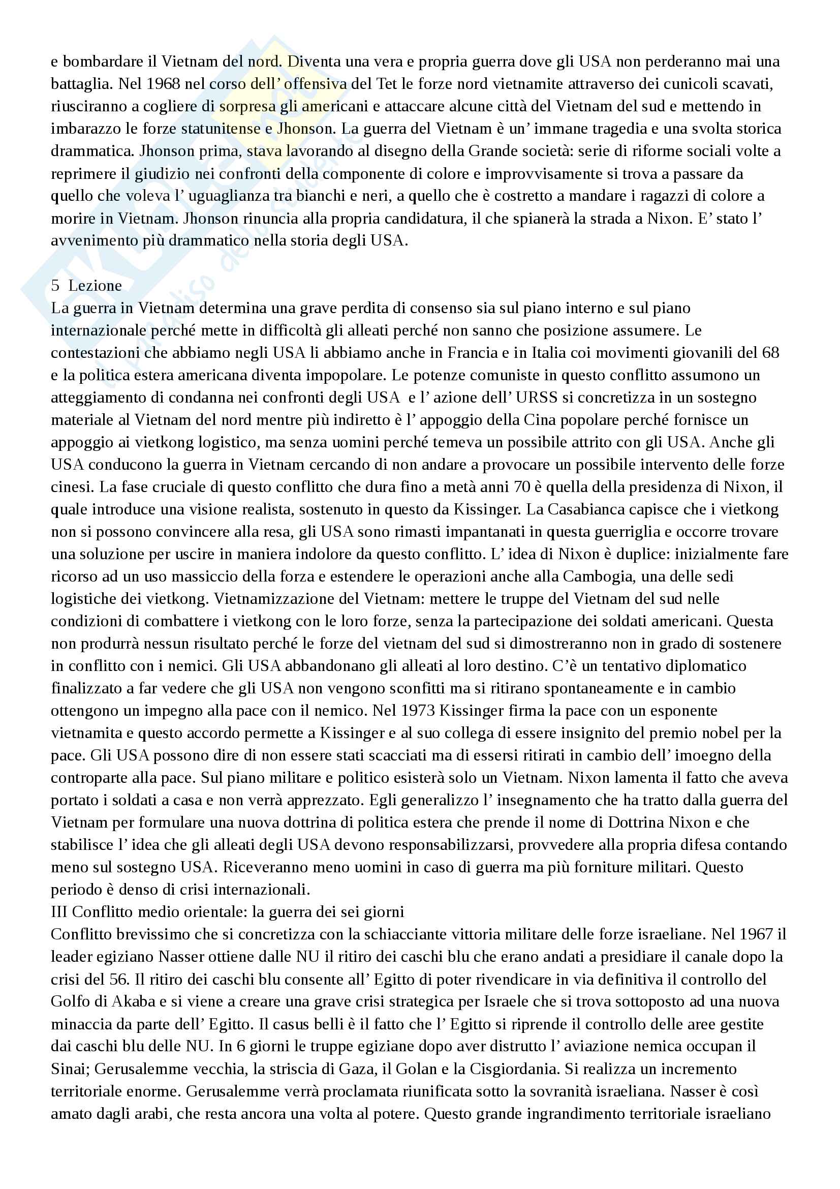 Storia delle Relazioni Internazionali Pag. 36