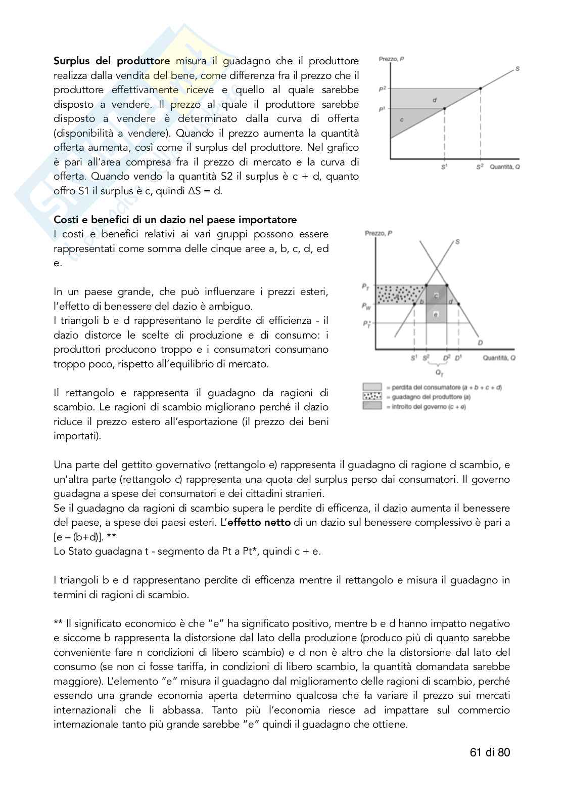 Economia Internazionale - Parte 1 Pag. 61