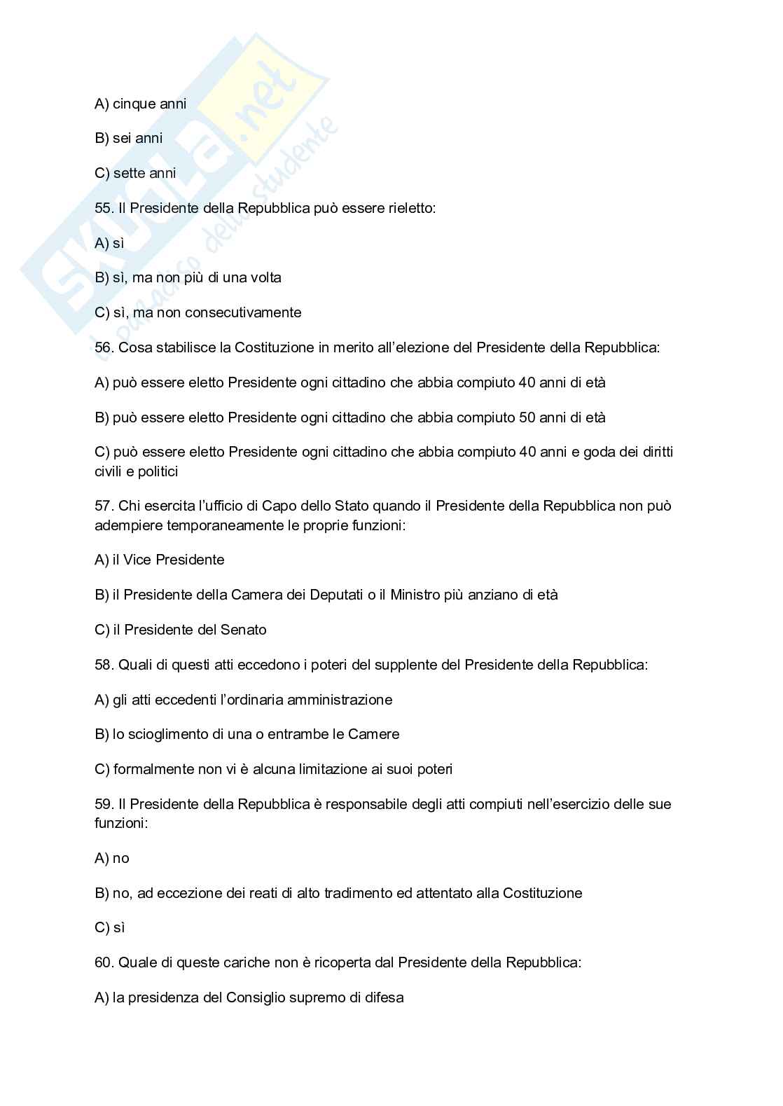Domande aperte di Istituzioni di diritto pubblico Pag. 11