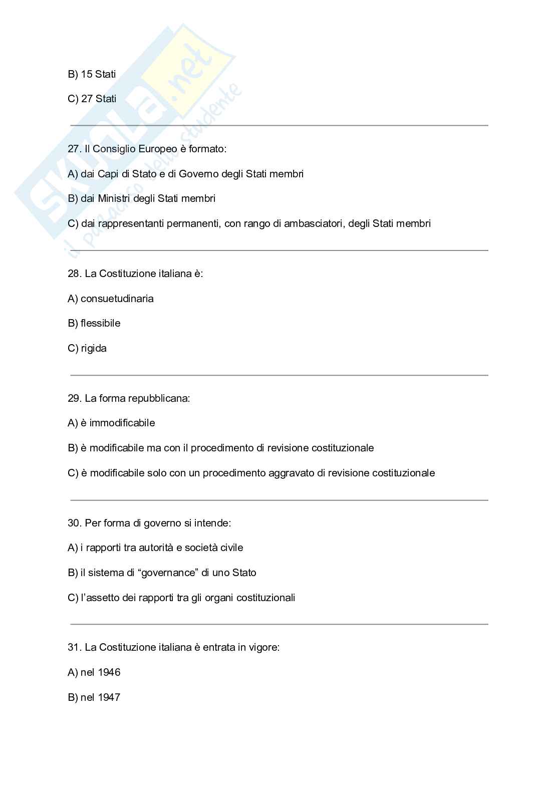 Domande aperte di Istituzioni di diritto pubblico Pag. 6